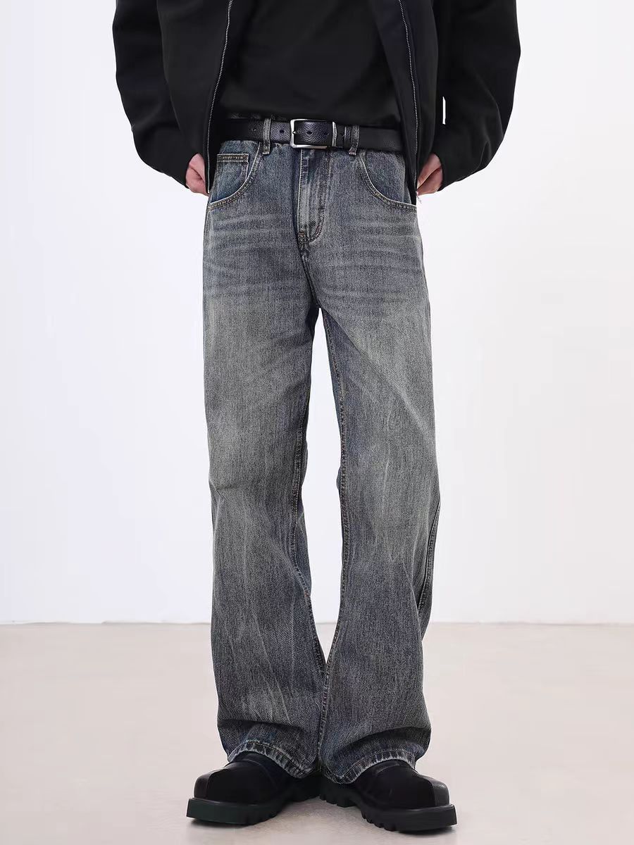 Japanese Brand × Vintage Vintage Street Washed and Aged Loose Casual Jeans Y2K Size US 36 / EU 52 - 2 Thumbnail
