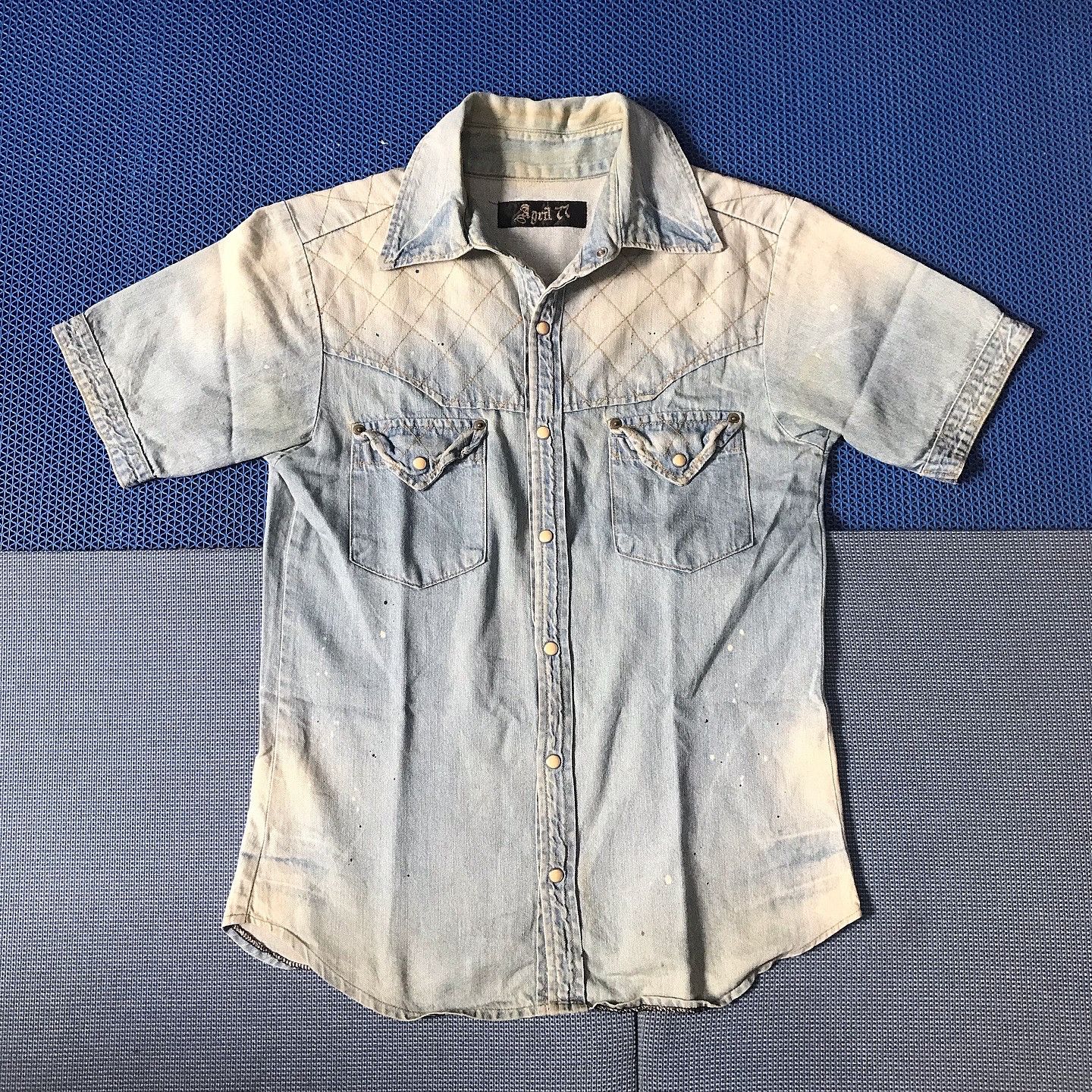 April 77 April 77 Raw Japanese denim Short Sleeves denim Size US M / EU 48-50 / 2 - 1 Thumbnail