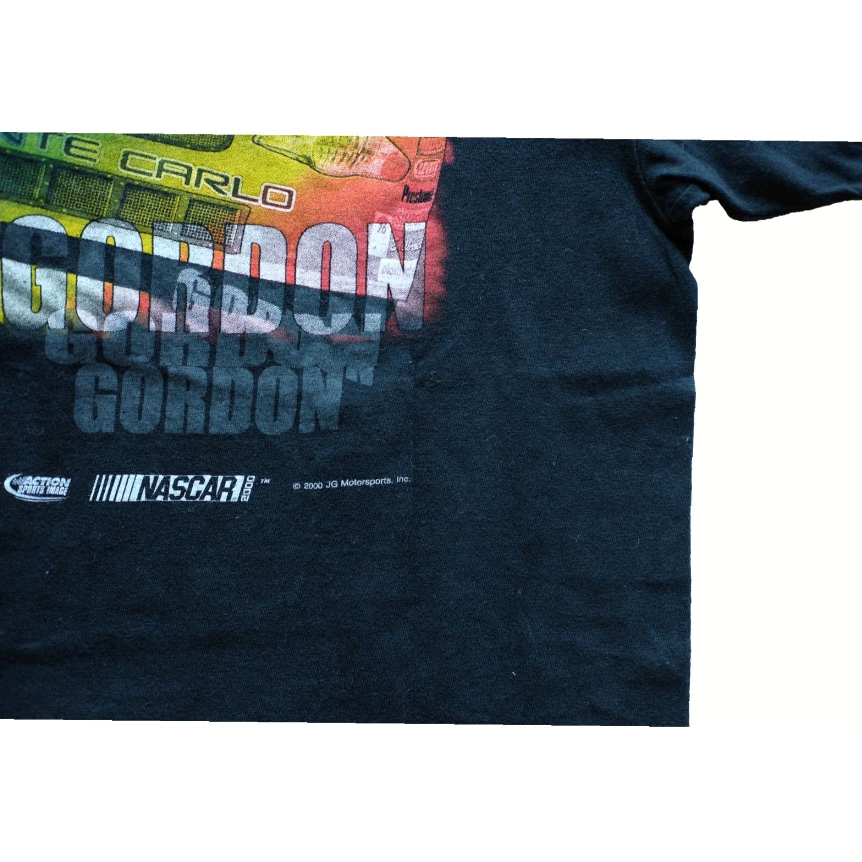 Chase Authentics VINTAGE NASCAR Jeff Gordon Chase Authentics Chevy Ford Racing T Shirt USA Men SZ M Black 90s Cars Retro USA Mens Tee Size US M / EU 48-50 / 2 - 4 Thumbnail