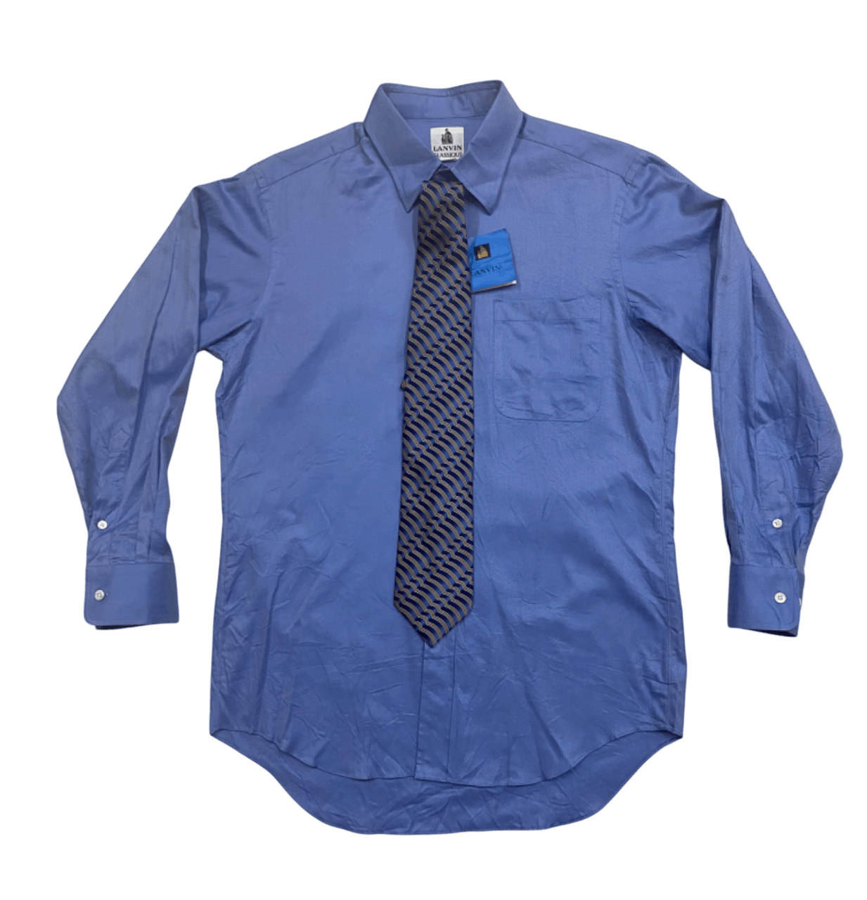 Lanvin NWT Lanvin Button Up with Neck Tie Size US M / EU 48-50 / 2 - 2 Thumbnail