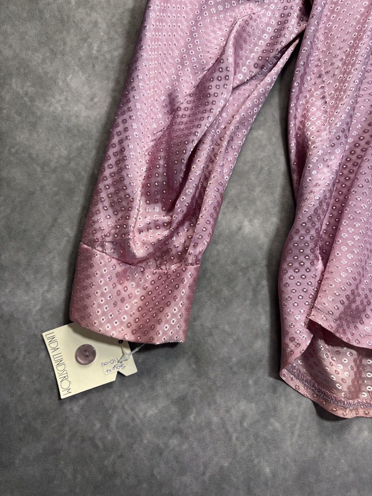 Vintage 1980s Linda Lundstrum Shirt Vintage Ombre Gradient Disco 70s Size US S / EU 44-46 / 1 - 12 Thumbnail