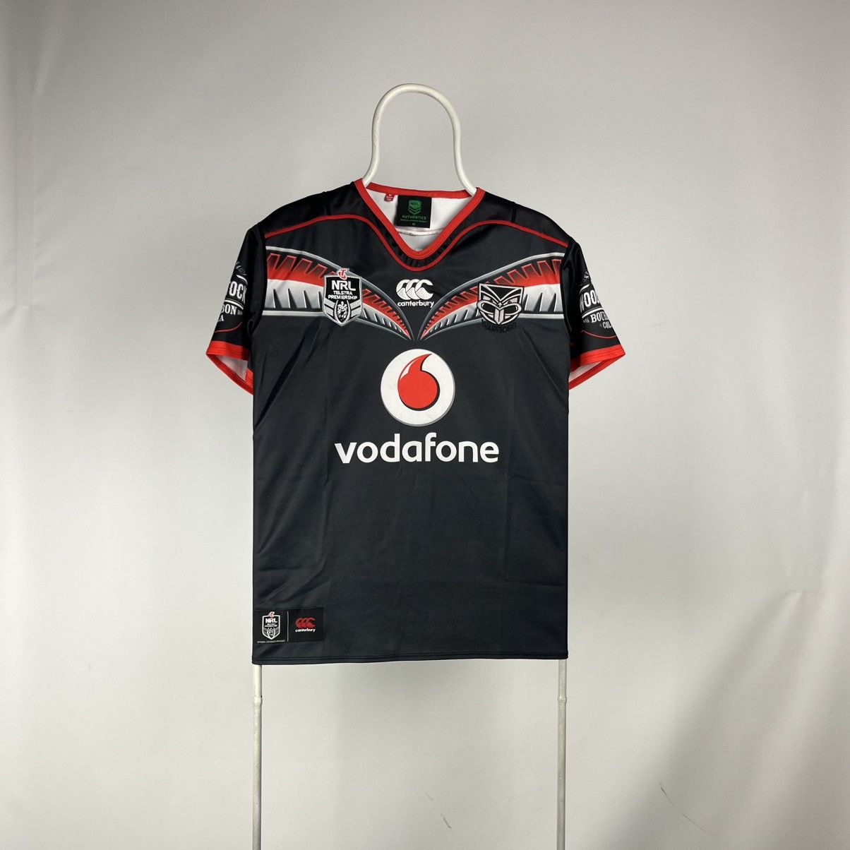 Canterbury of New Zealand Vintage New Zealand Warriors rugby league shirt Canterbury Size US M / EU 48-50 / 2 - 1 Thumbnail
