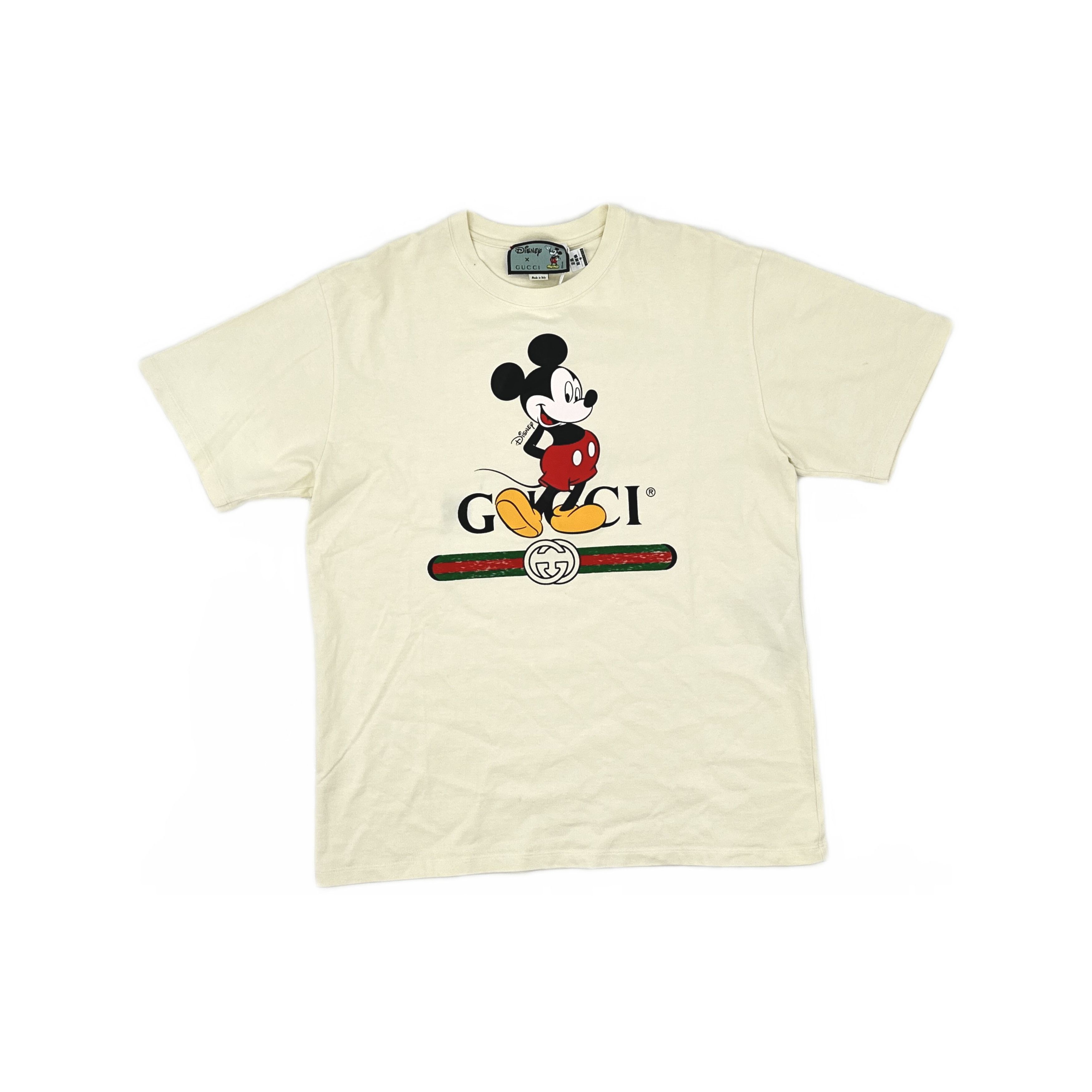 Gucci Gucci x Disney Mickey Mouse T-Shirt Size M Size US M / EU 48-50 / 2 - 1 Thumbnail