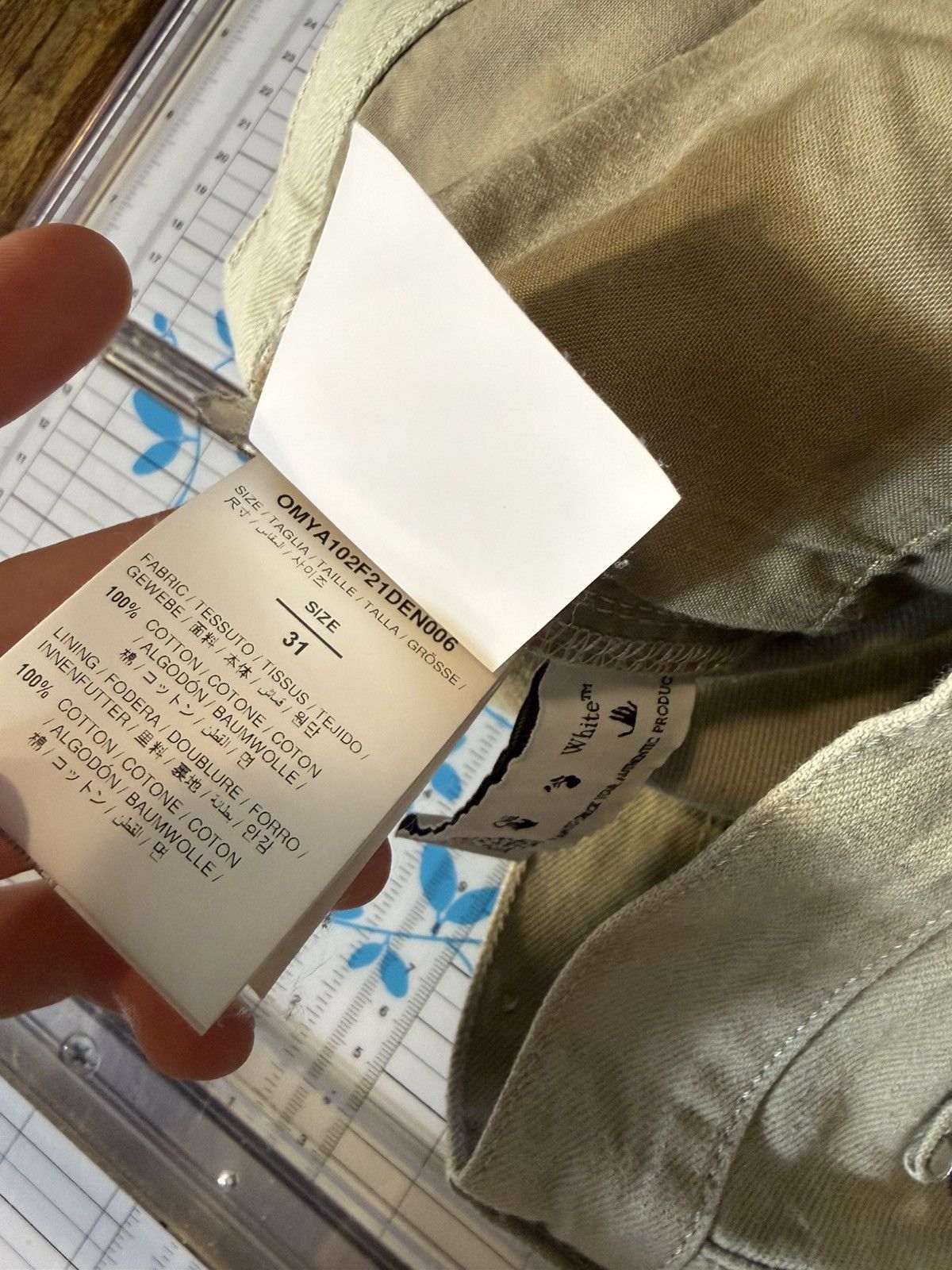 Off-White Off-white pants Size US 31 - 6 Thumbnail