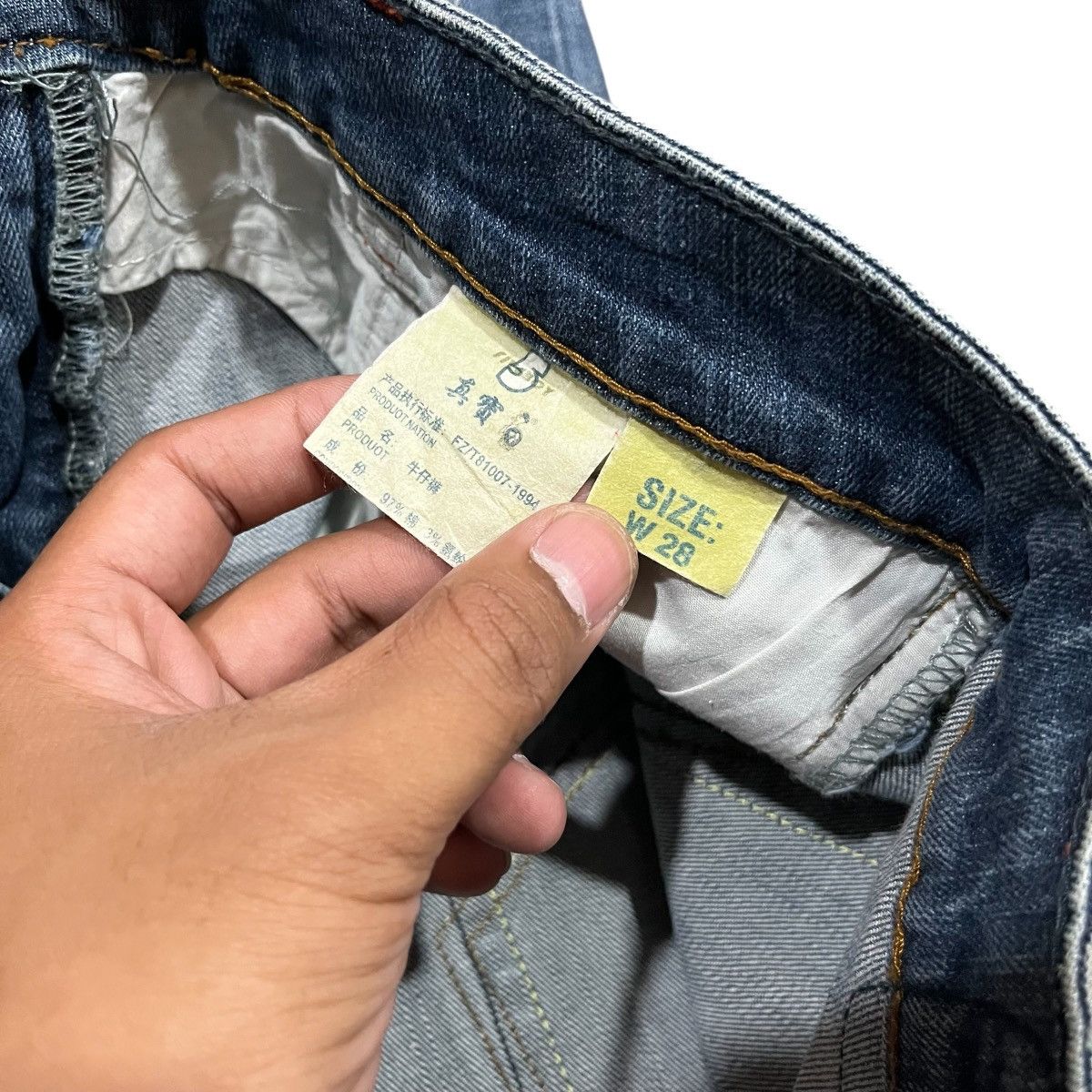 Japanese Brand 5FiveBoy Flared Denim Pant Size US 28 / EU 44 - 10 Thumbnail