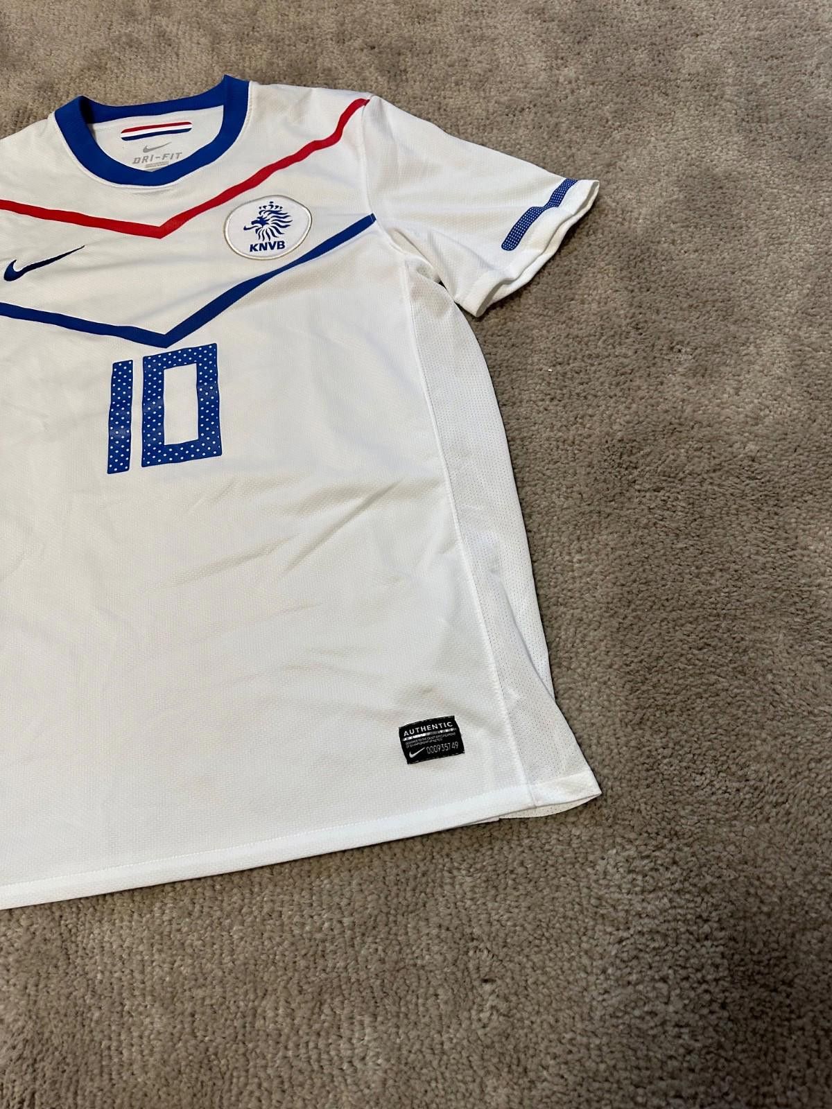Nike SNEIJNER #10 NETHERLANDS 2010FOOTBALL SHIRT SOCCER JERSEY Size US M / EU 48-50 / 2 - 2 Thumbnail