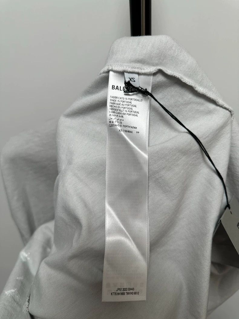 Balenciaga Balenciaga Sabotage graffiti monogram short sleeve Size US XS / EU 42 / 0 - 5 Thumbnail