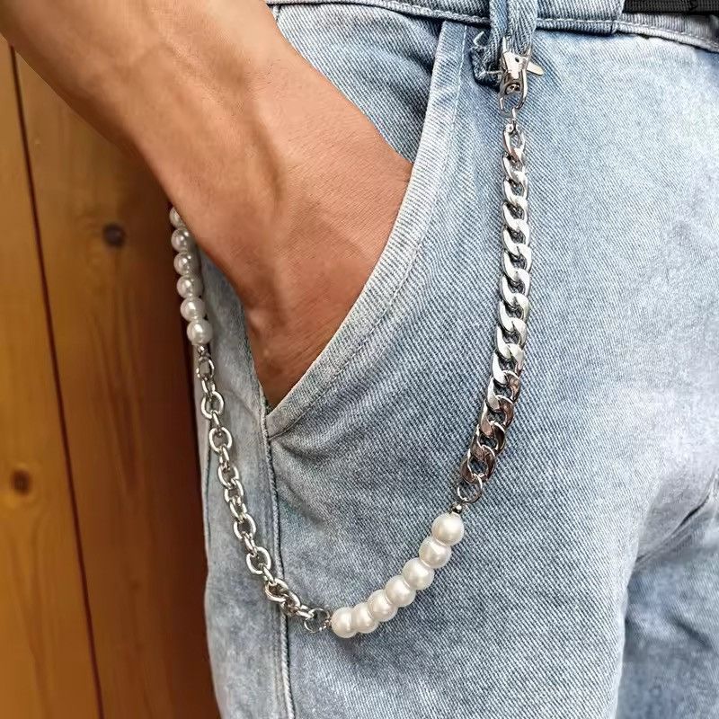 Vintage Bead Chain Wallet Chain Size ONE SIZE - 1 Thumbnail