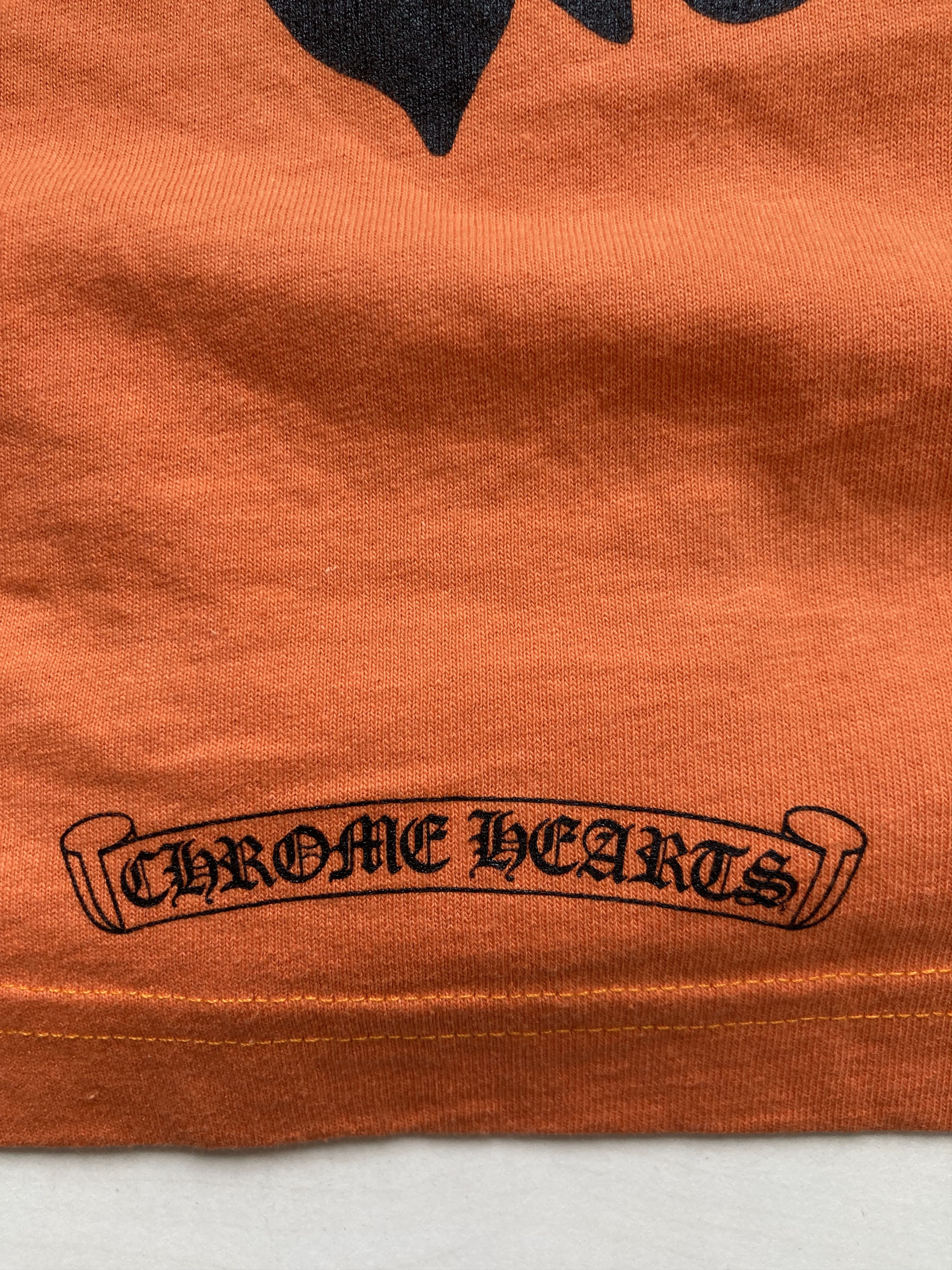 Chrome Hearts Chrome Hearts Vine Dagger Orange Short Sleeve Tee Size US L / EU 52-54 / 3 - 7 Thumbnail