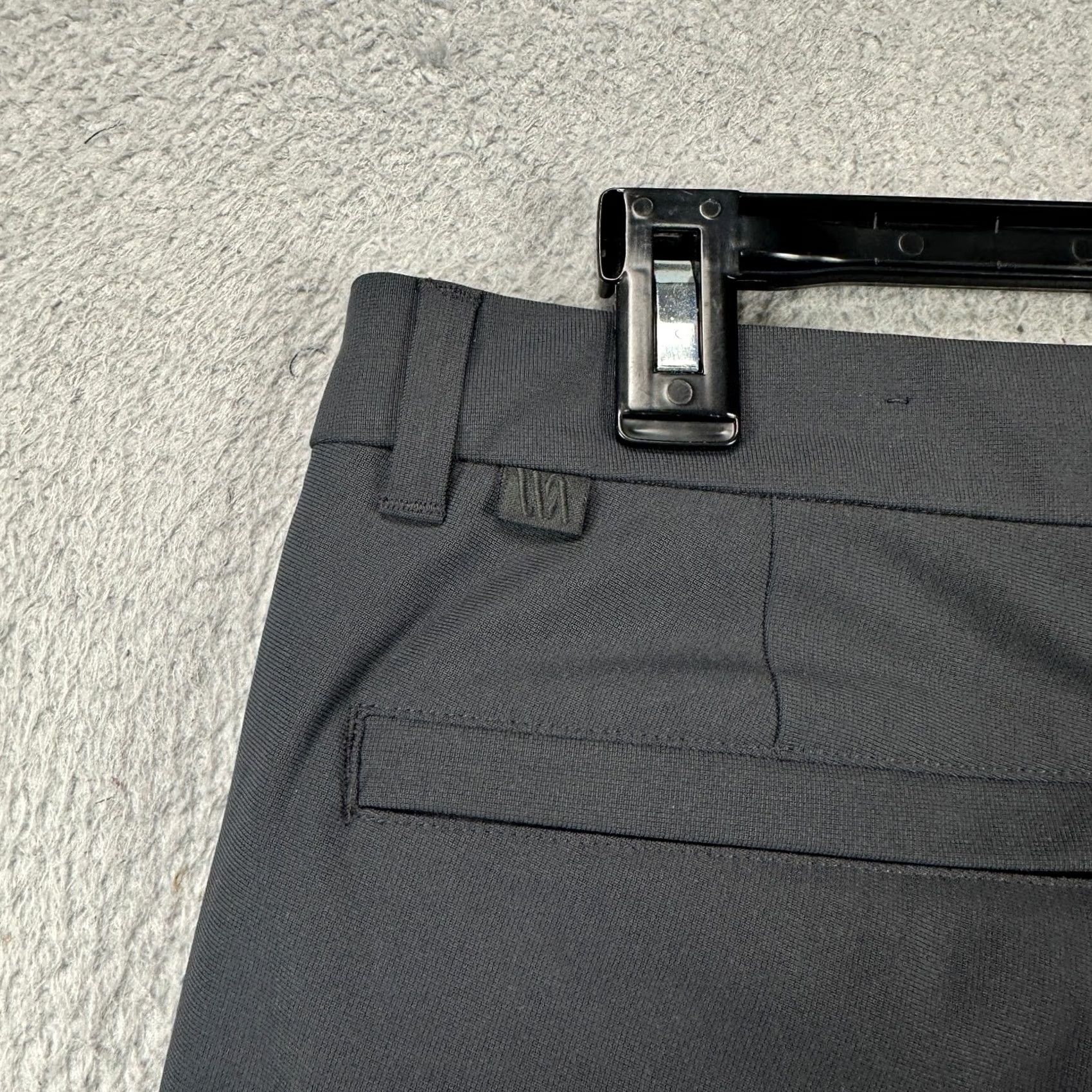 Vintage VRST Chino Pants Mens 35X32 Gray Flat Front Stretch Performance Tech Straight Size US 35 - 6 Thumbnail