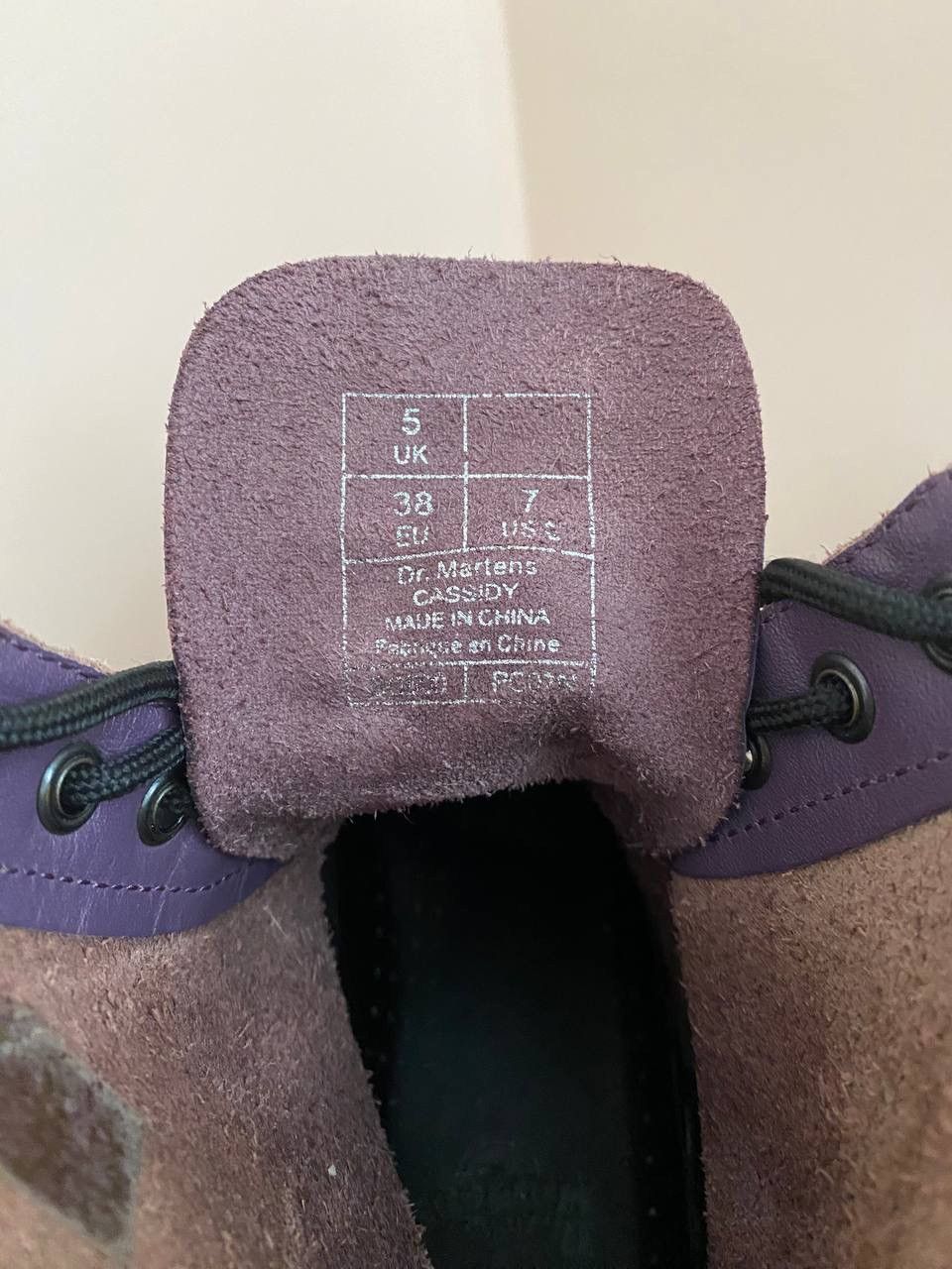Dr. Martens 📌 Dr Martens 1460 Pascal Cassidy Soft Purple Leather Skulls Size US 8 / IT 38 - 9 Thumbnail