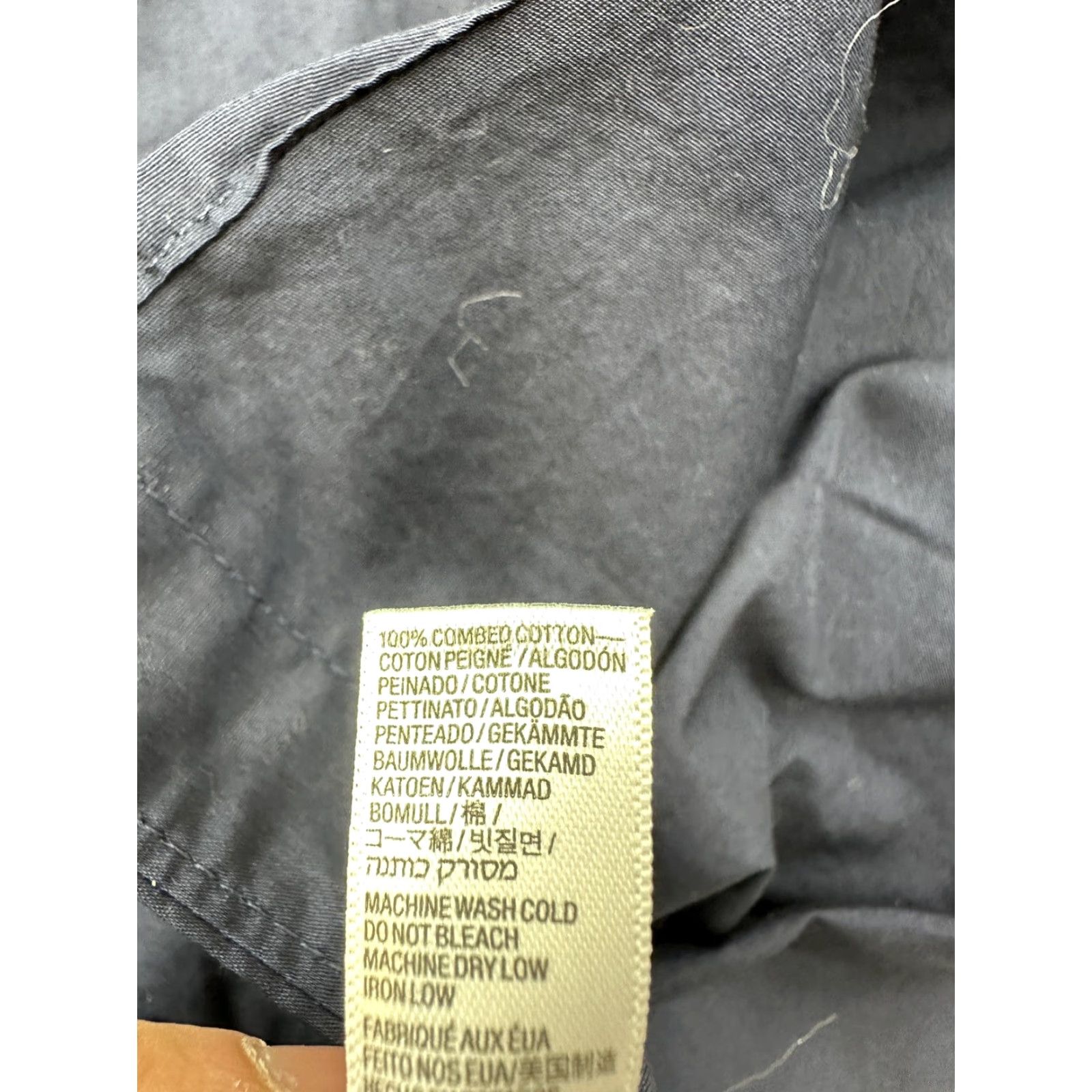 American Apparel American Apparel Shirt XS Blue Button-Up Long Sleeve Made in USA Womens Size XS / US 0-2 / IT 36-38 - 3 Thumbnail