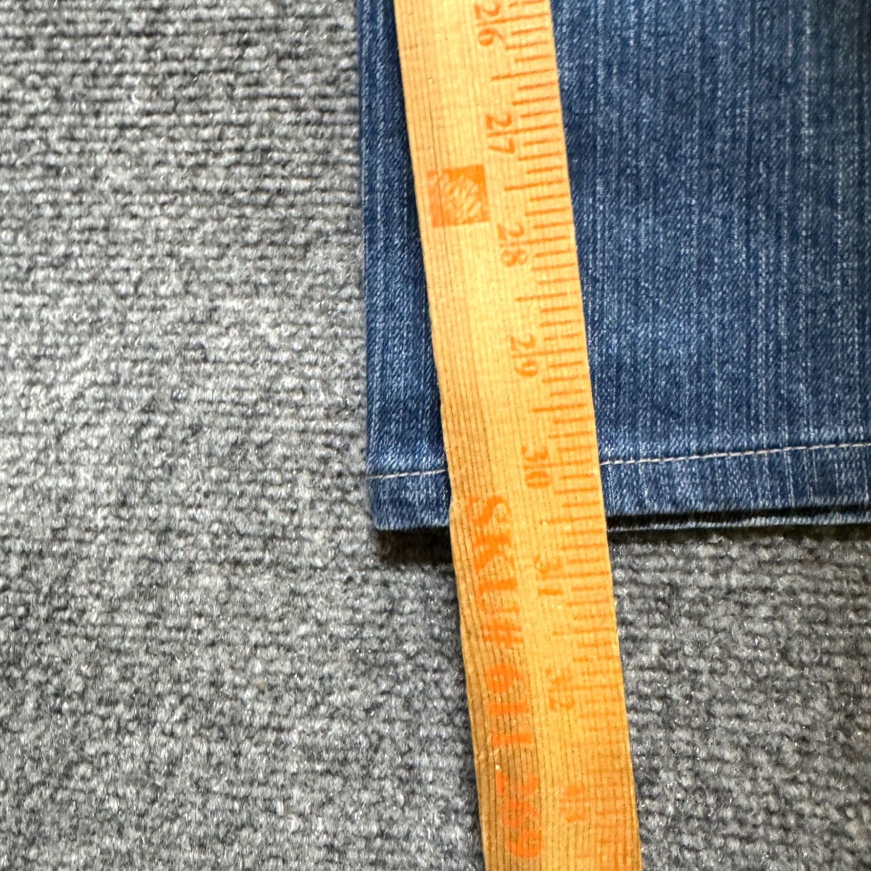 J Brand VINTAGE Lucky Brand Denim Jeans Womens 6 Bootcut Wide Leg Embroidered Western 90s Womens Size 27" / US 4 / IT 40 - 7 Thumbnail