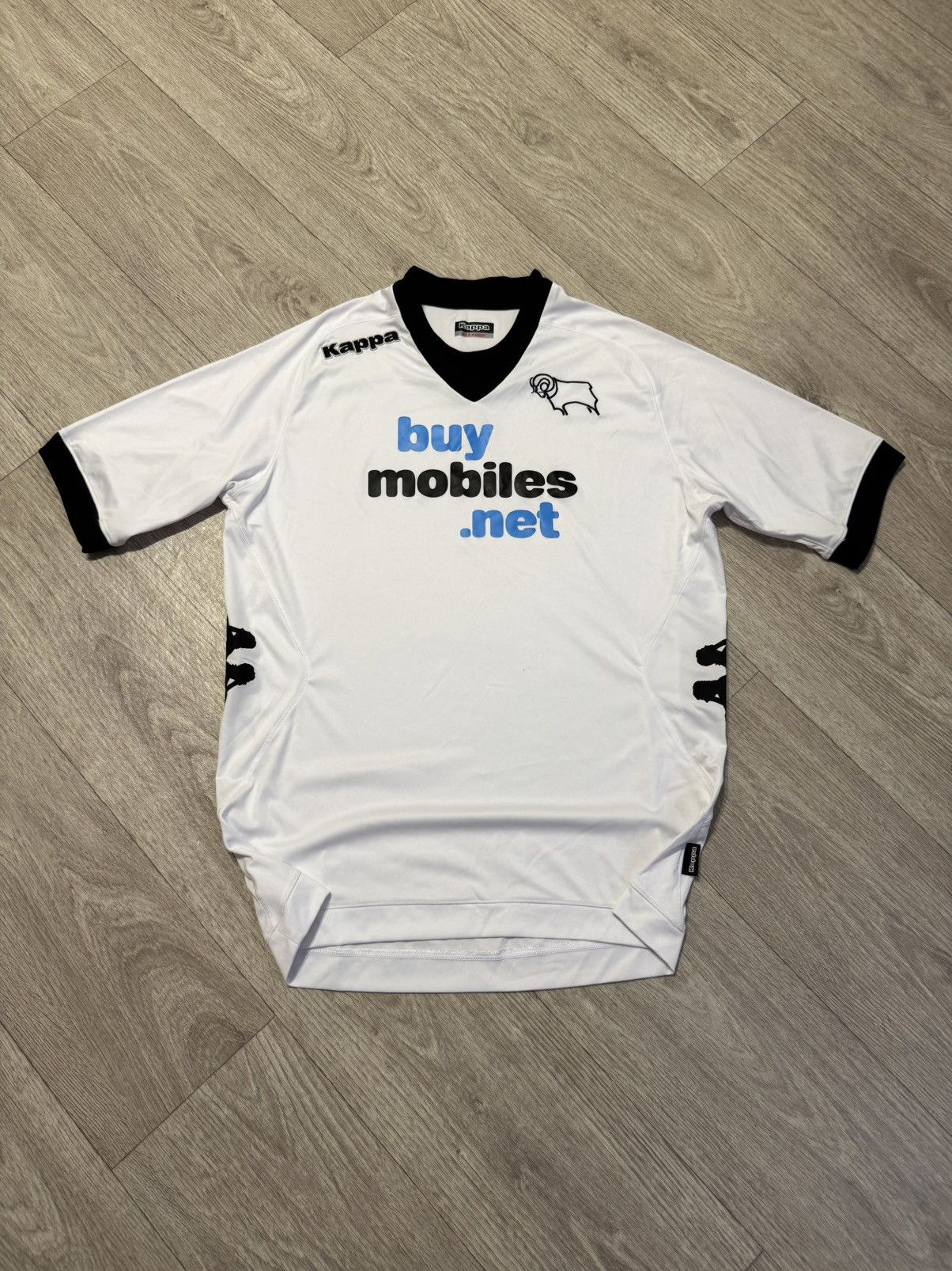 Kappa 🔷Vintage Kappa Derby County 2012/13 Soccer jersey🔷 Size US XXL / EU 58 / 5 - 1 Thumbnail