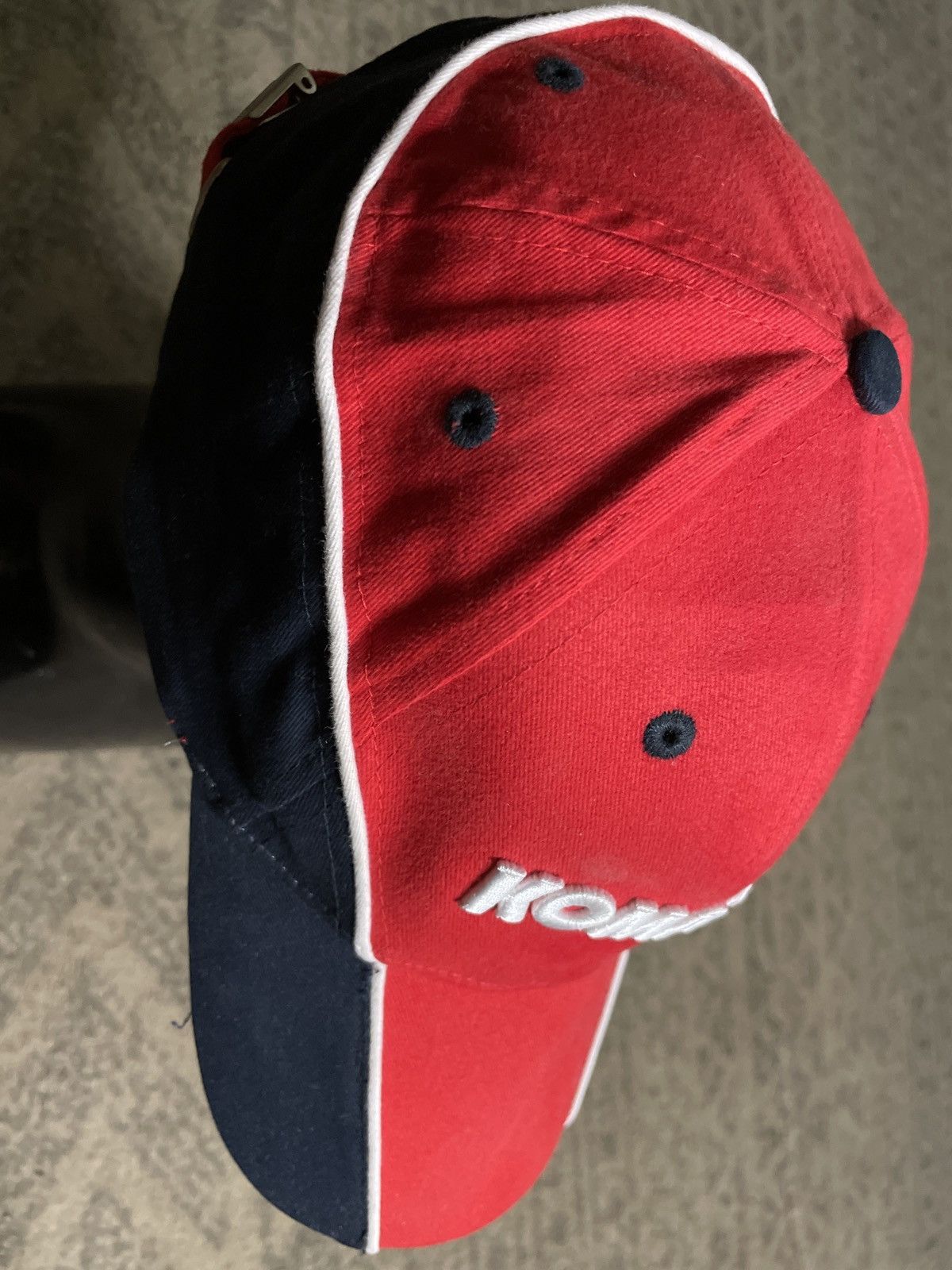 Other Komatsu Strapback Hat Cap Advertising Manufacturing USA flag Size ONE SIZE - 4 Thumbnail