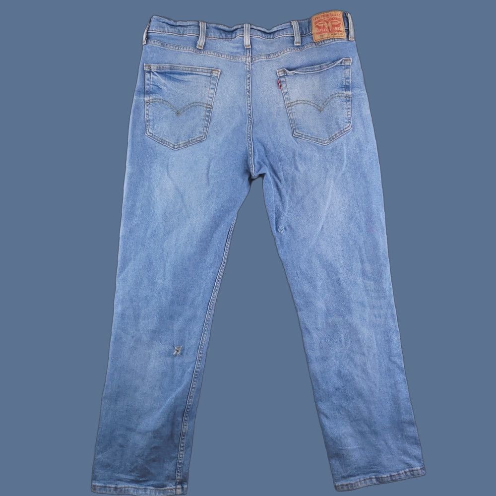Levi's Levi's Jeans 36x30 Blue Stretch Straight Levi's 514 Mens Denim Jeans Straight Fit Regular Size 36 Color Blue Mens Size US 36 / EU 52 - 1 Thumbnail