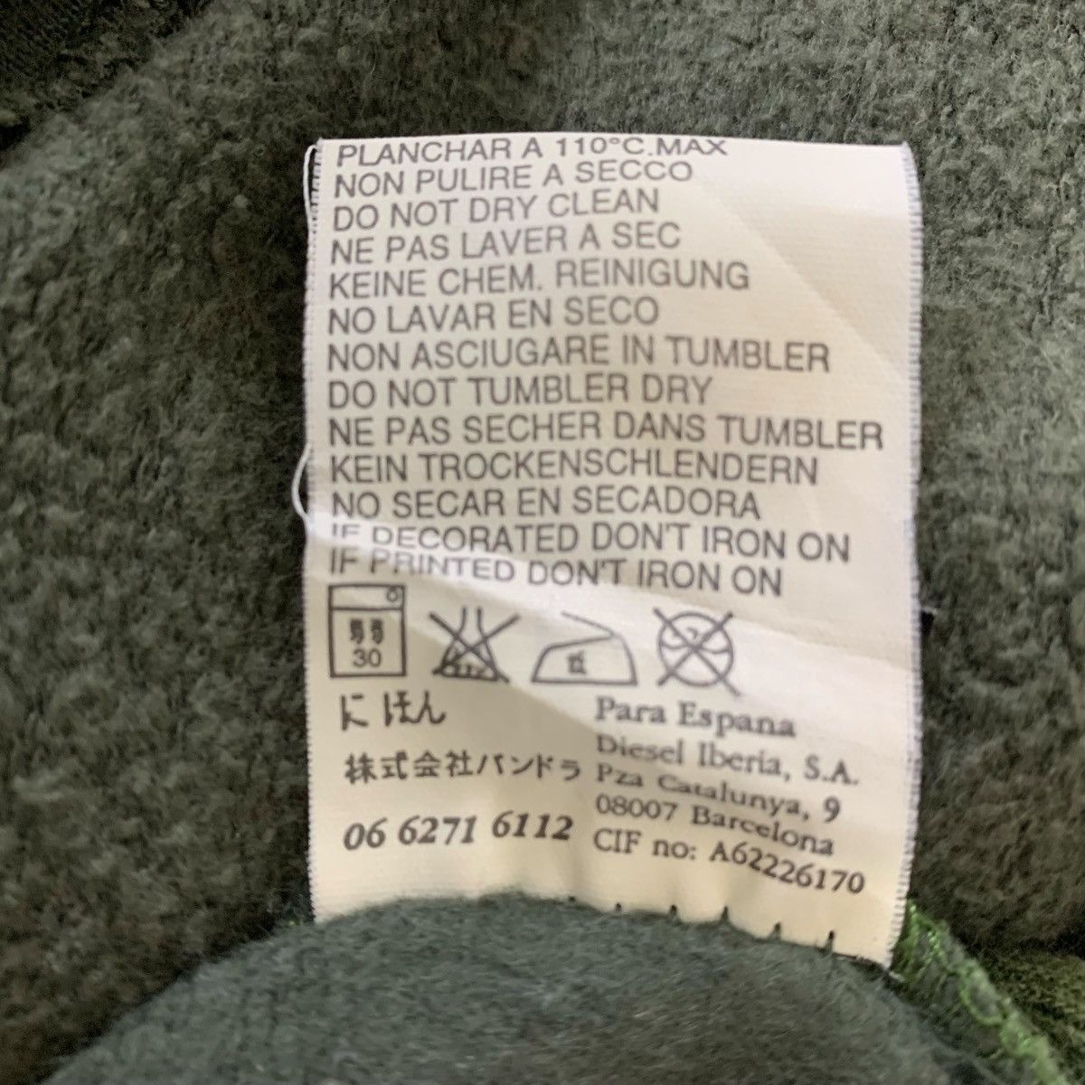 Designer × Diesel Diesel Apparel Fashion Designer Streetwear Sweatshirt Size US M / EU 48-50 / 2 - 12 Thumbnail