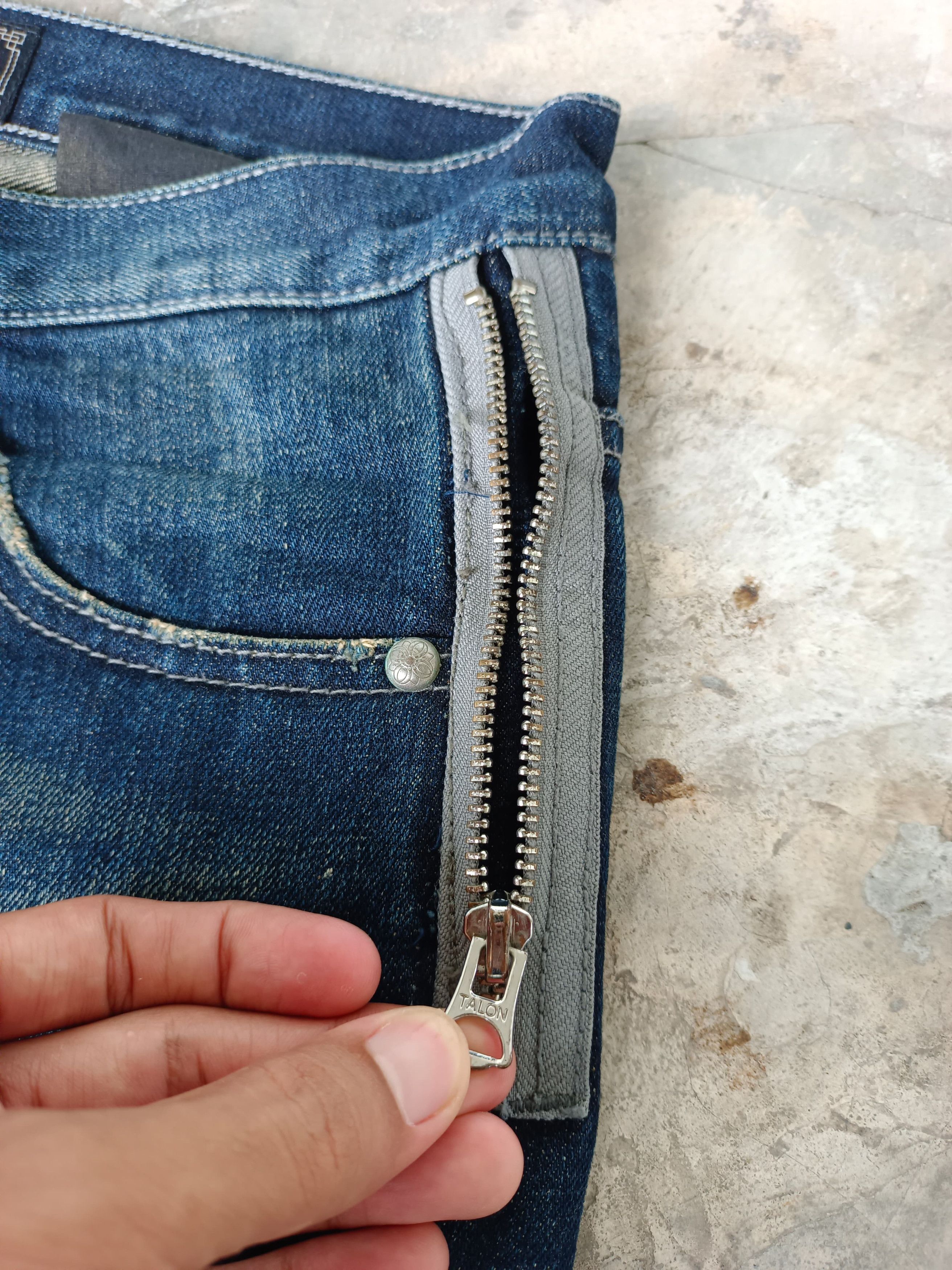 Japanese Brand RARE " Taki Cross Selvedge Denim Size US 32 / EU 48 - 8 Thumbnail
