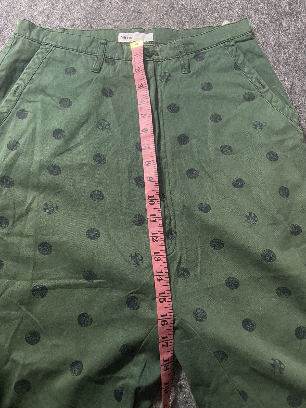 Issey Miyake × Japanese Brand × Ne-Net VTG ne-net by issey miyake work pants polka Size US 28 / EU 44 - 12 Thumbnail