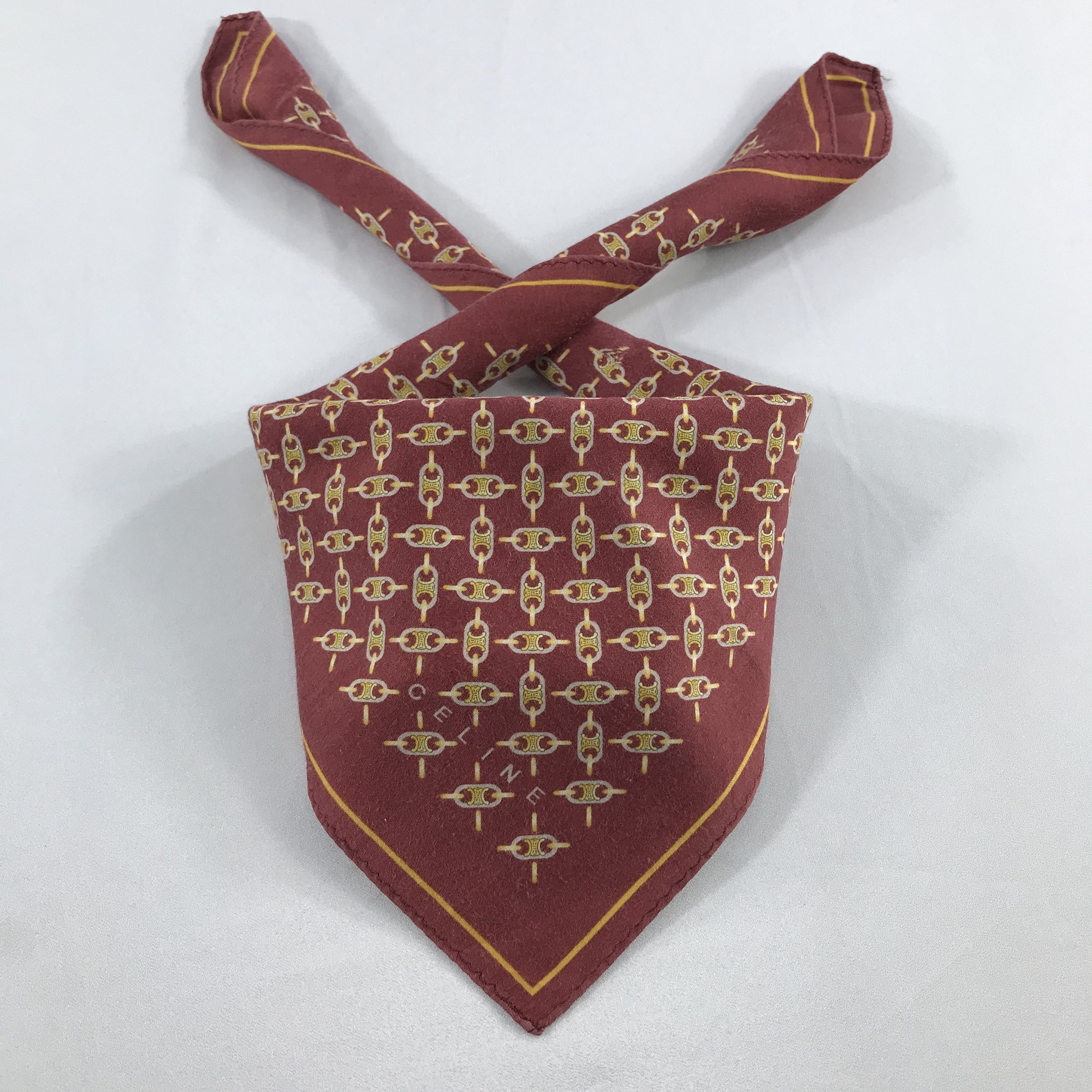 Celine Celine Bandana / Handkerchief / Neckerchief - S2250 Size ONE SIZE - 3 Thumbnail