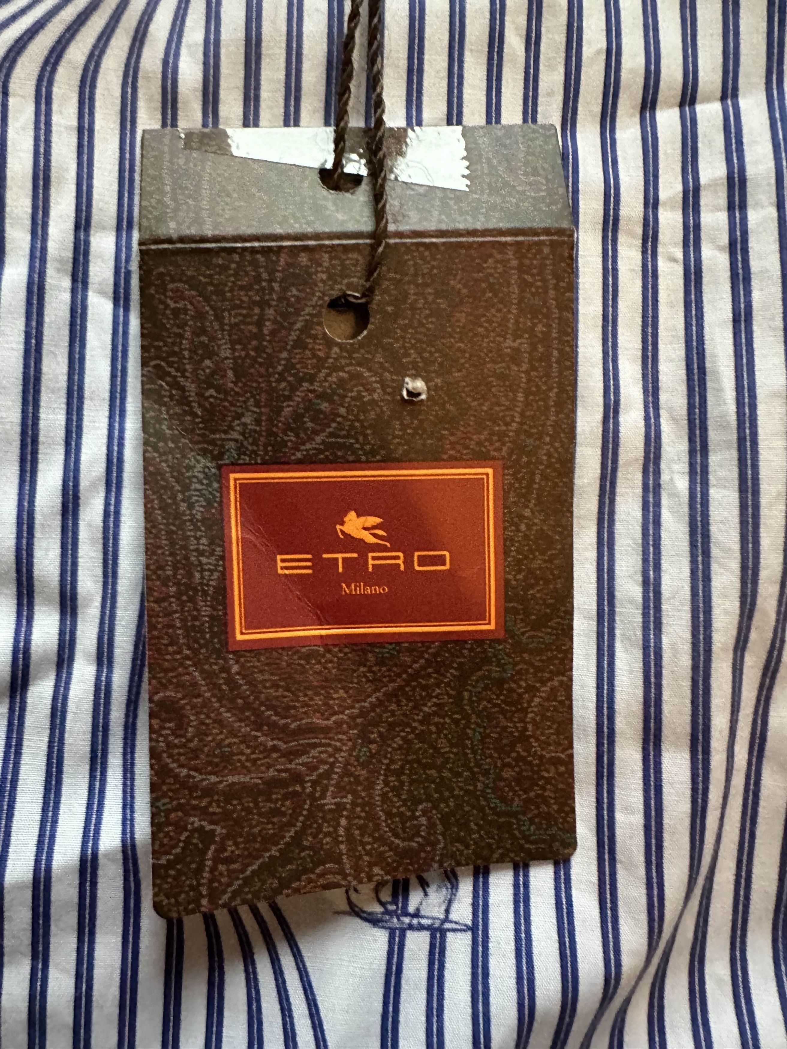 Designer × Etro ETRO x Tom & Jerry Button-Up Shirt Luxury Size US M / EU 48-50 / 2 - 3 Thumbnail