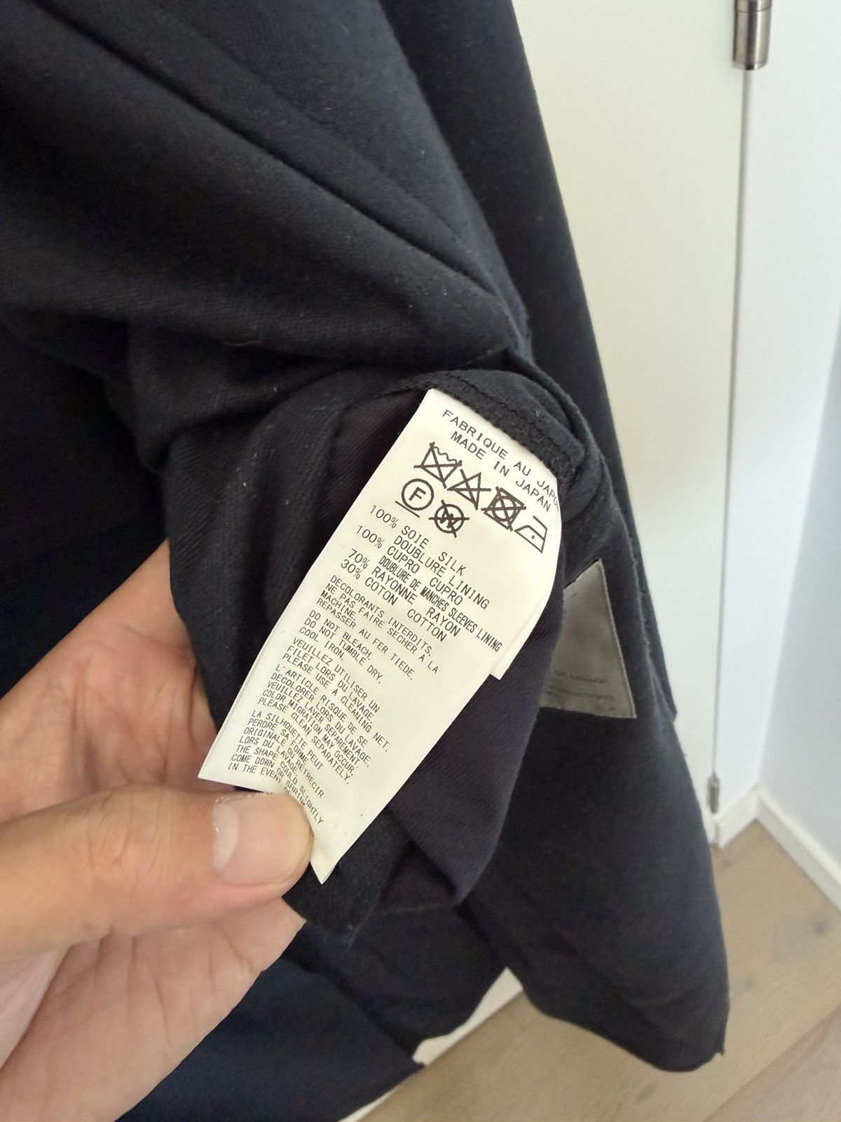 Yohji Yamamoto 23SS Silk Double Lapel Long Jacket Size US M / EU 48-50 / 2 - 6 Thumbnail