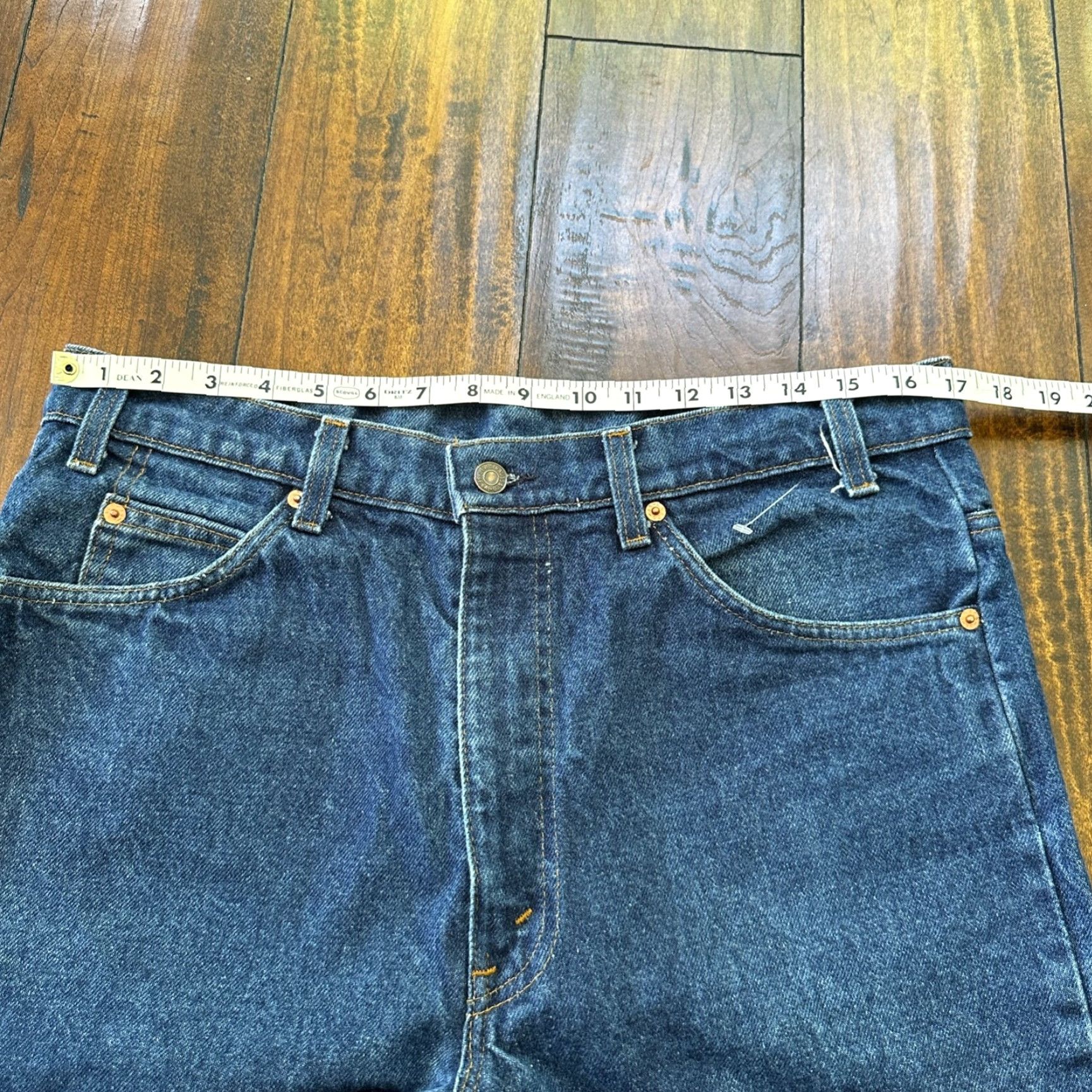 Levi's VINTAGE Levi's 517 Jeans Bootcut Mens 36x33 34x29 Blue Denim 80s USA Orange Tab Size US 36 / EU 52 - 7 Thumbnail