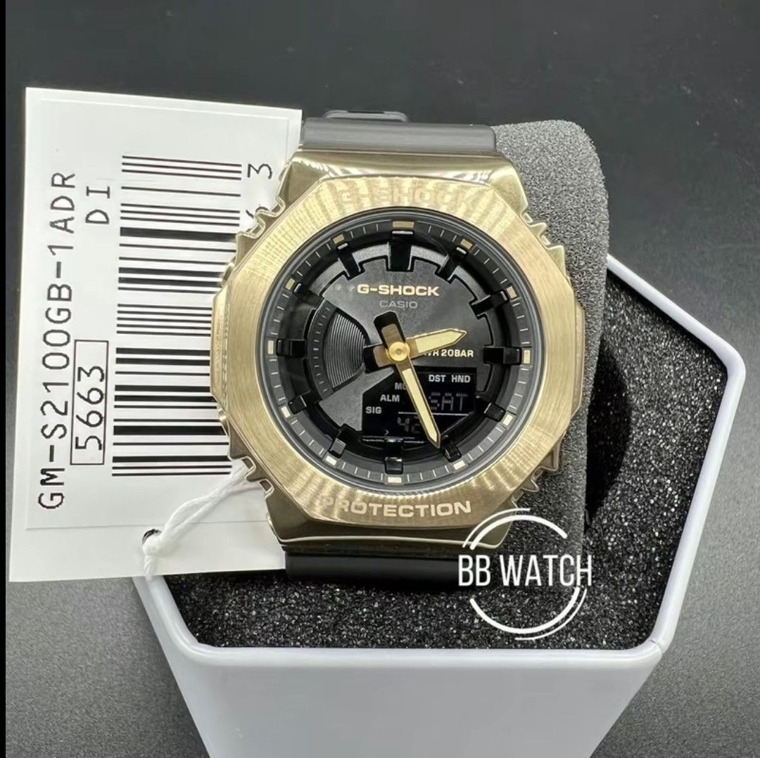 Casio × G Shock Casio G Shock GM-S2100GB-1A Size ONE SIZE - 1 Thumbnail