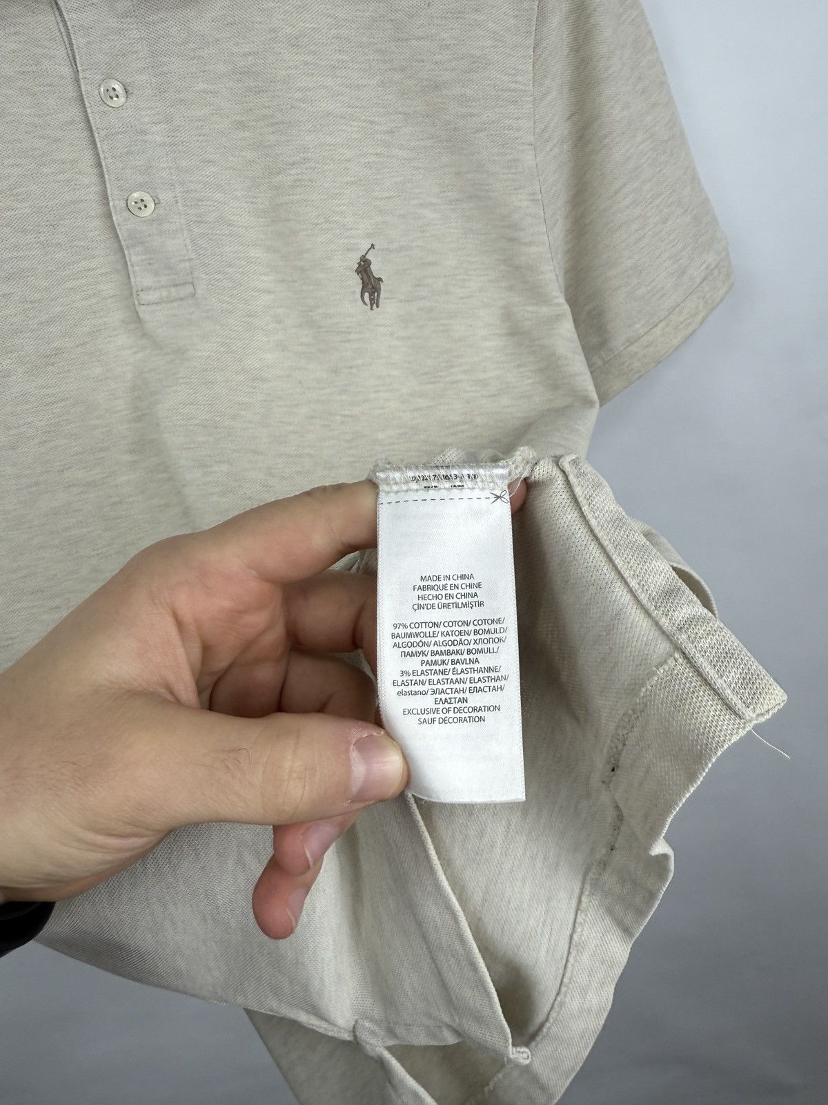 Polo Ralph Lauren 🇺🇸 Polo Ralph Lauren Slim Fit Polo T-Shirt Rare Retro Size US M / EU 48-50 / 2 - 8 Thumbnail