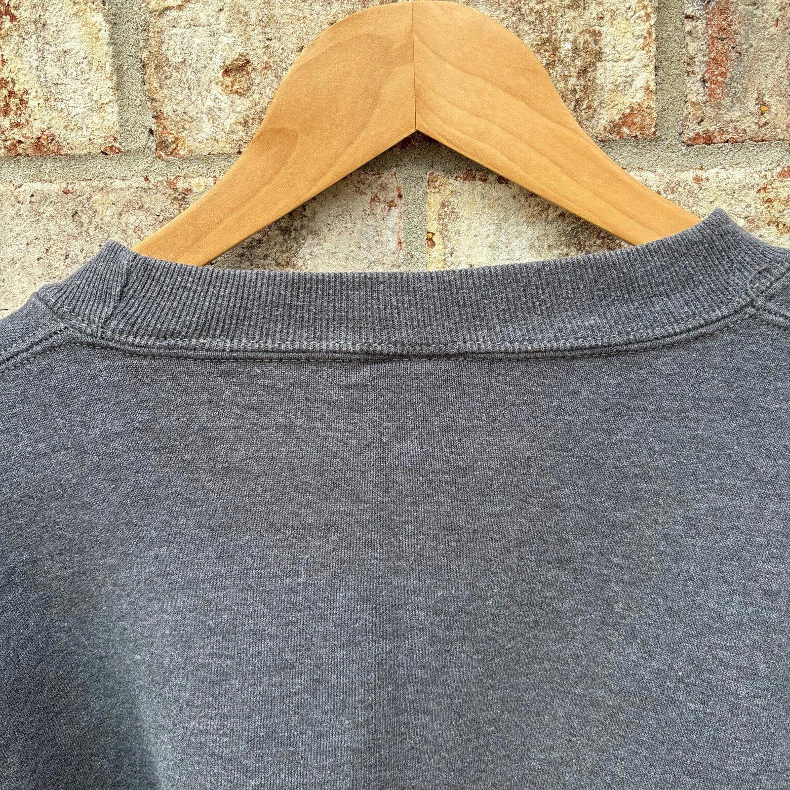 Russell Athletic Vintage 90s Charcoal grey Sweatshirt Size US XL / EU 56 / 4 - 7 Thumbnail