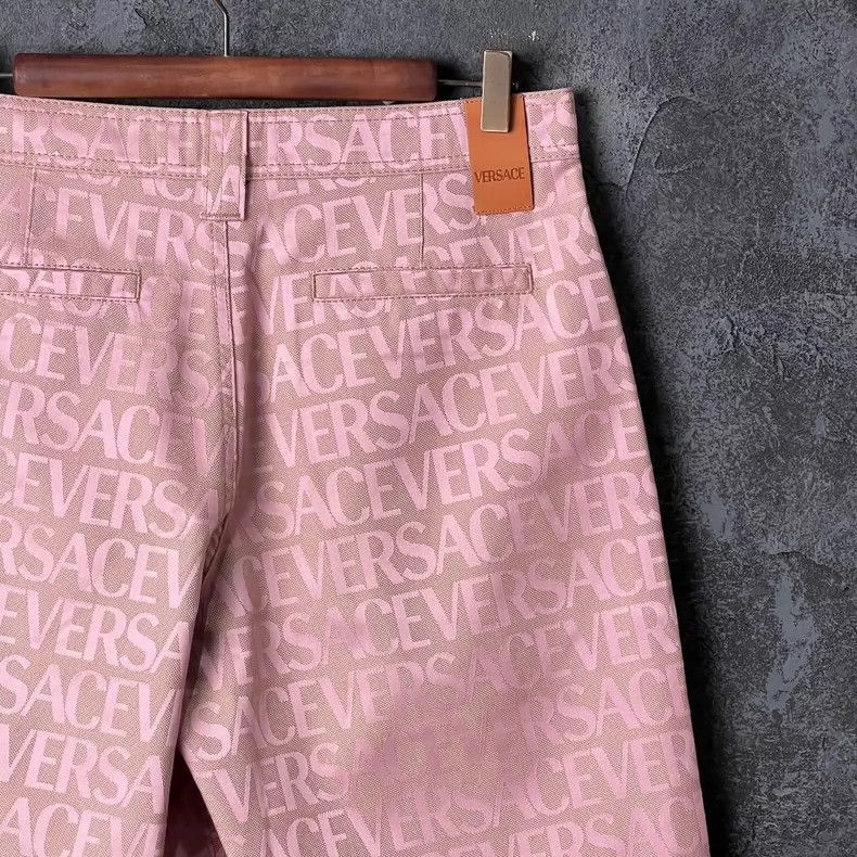 Versace Versace Casual shorts with letter embroidery Size 30" / US 8 / IT 44 - 5 Thumbnail