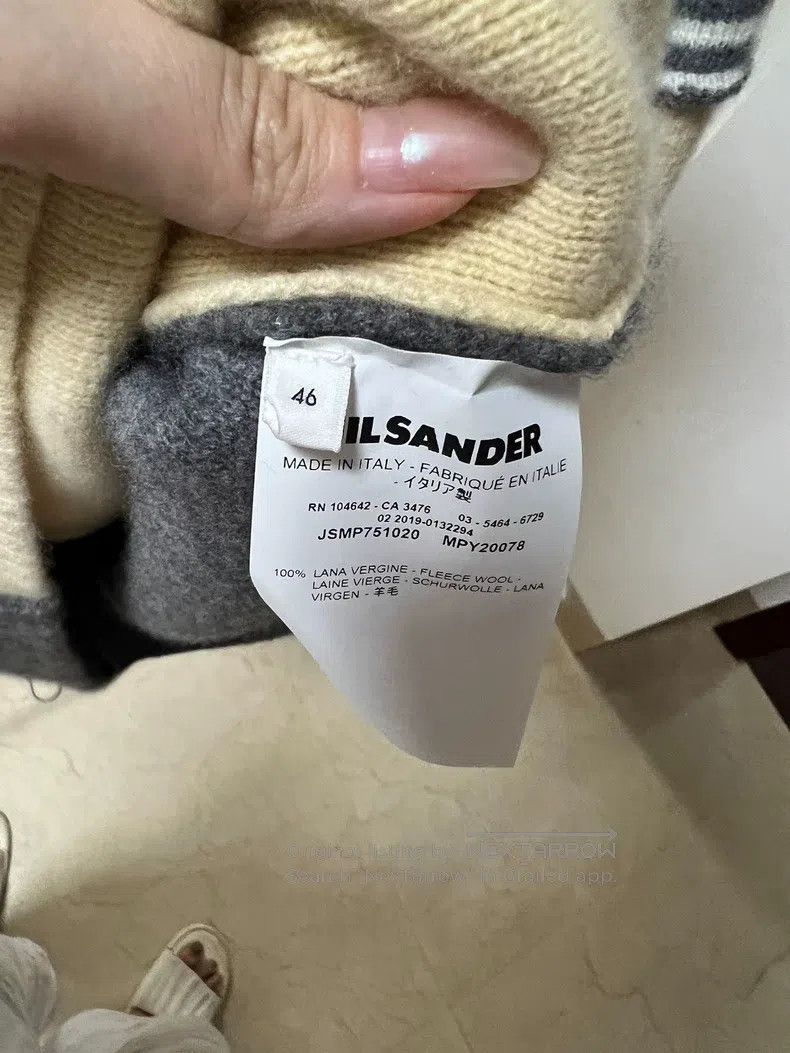 Jil Sander Jil Sander Patchwork Design Sweater Size US S / EU 44-46 / 1 - 4 Thumbnail