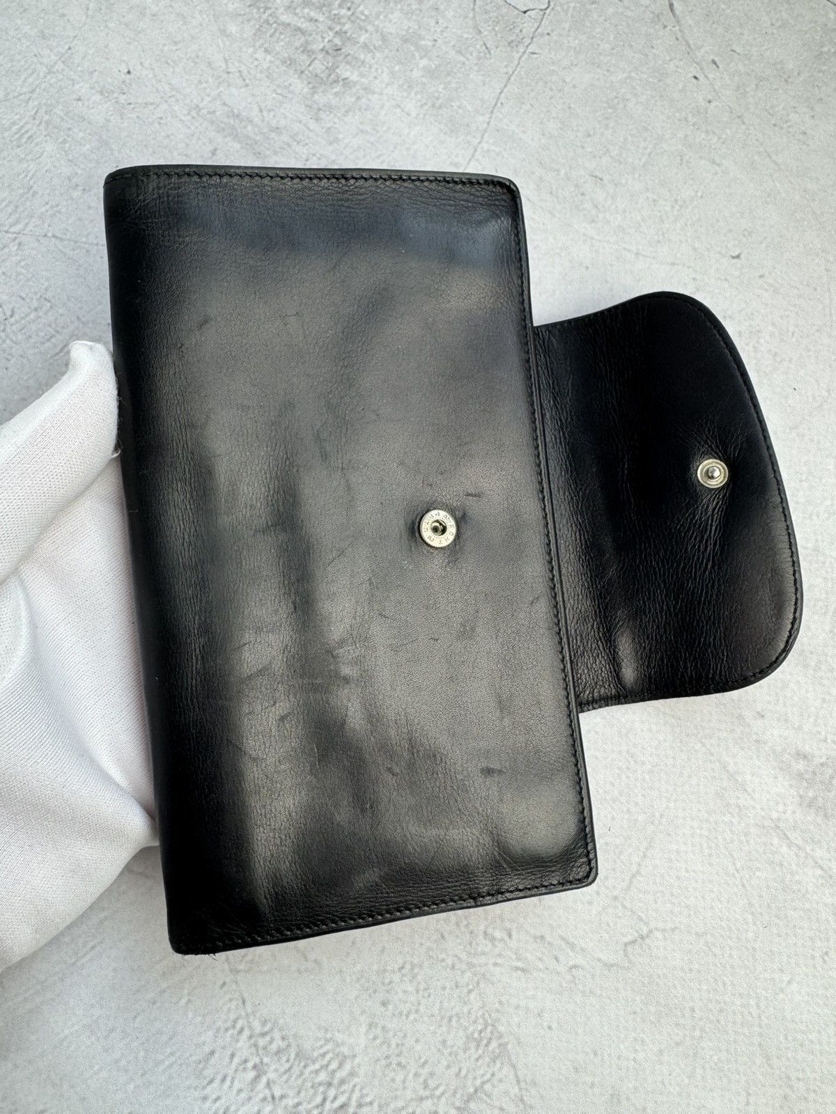 Versace Gianni Versace Vintage Black Leather Wallet Size ONE SIZE - 10 Thumbnail