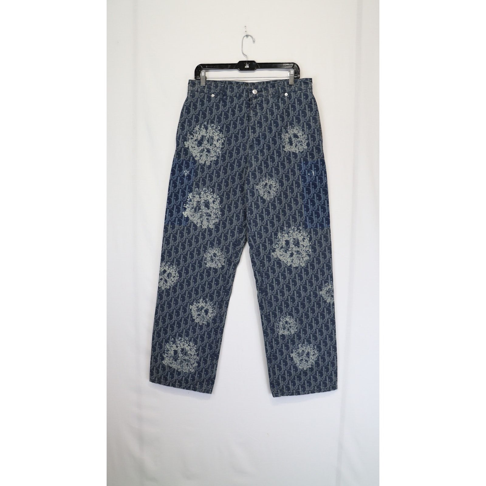 Dior o1rshd1 Jeans Pants in Fantaisie Fond Size US 32 / EU 48 - 1 Thumbnail