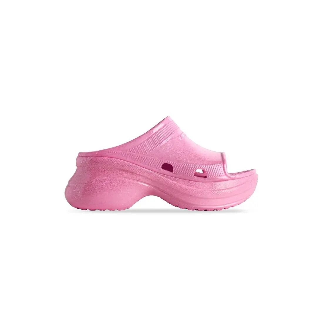 Balenciaga × Crocs o1tr1nto1125 Pool Crocs™ Slide Sandals in Pink Size US 6 / IT 36 - 1 Thumbnail