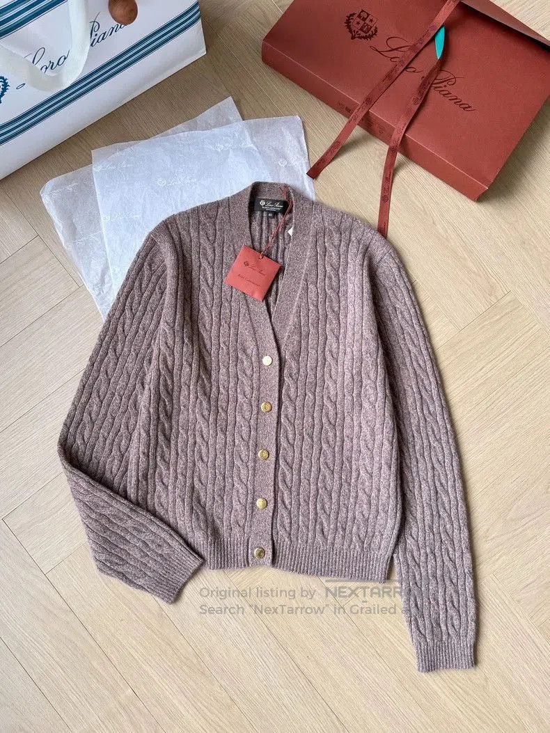 Loro Piana Loro Piana Women's Cashmere Cardigan. Size US L / EU 52-54 / 3 - 1 Thumbnail