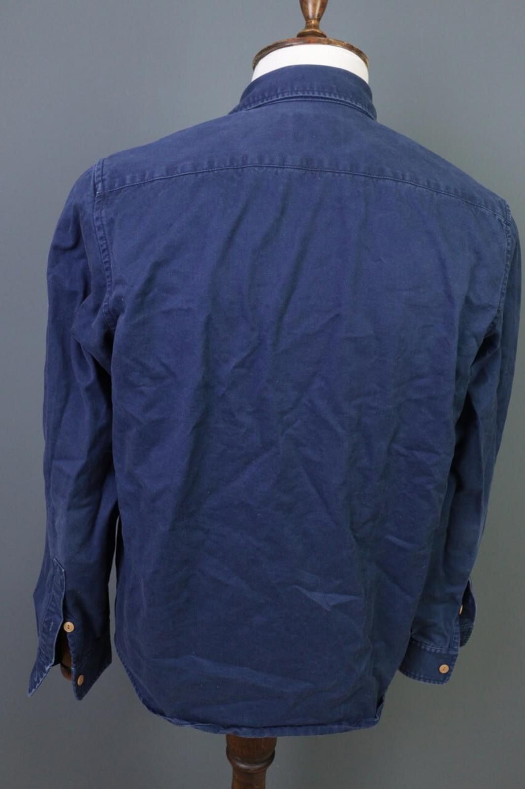 Emmett Emmett Jean Company Denim Blue Overshirt Shirt M Size US M / EU 48-50 / 2 - 12 Thumbnail