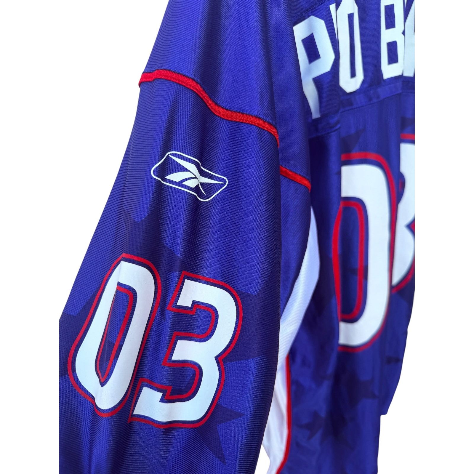 Reebok Reebok NFL Pro Bowl 2003 All Star Jersey Mens Large Blue Size US L / EU 52-54 / 3 - 7 Thumbnail
