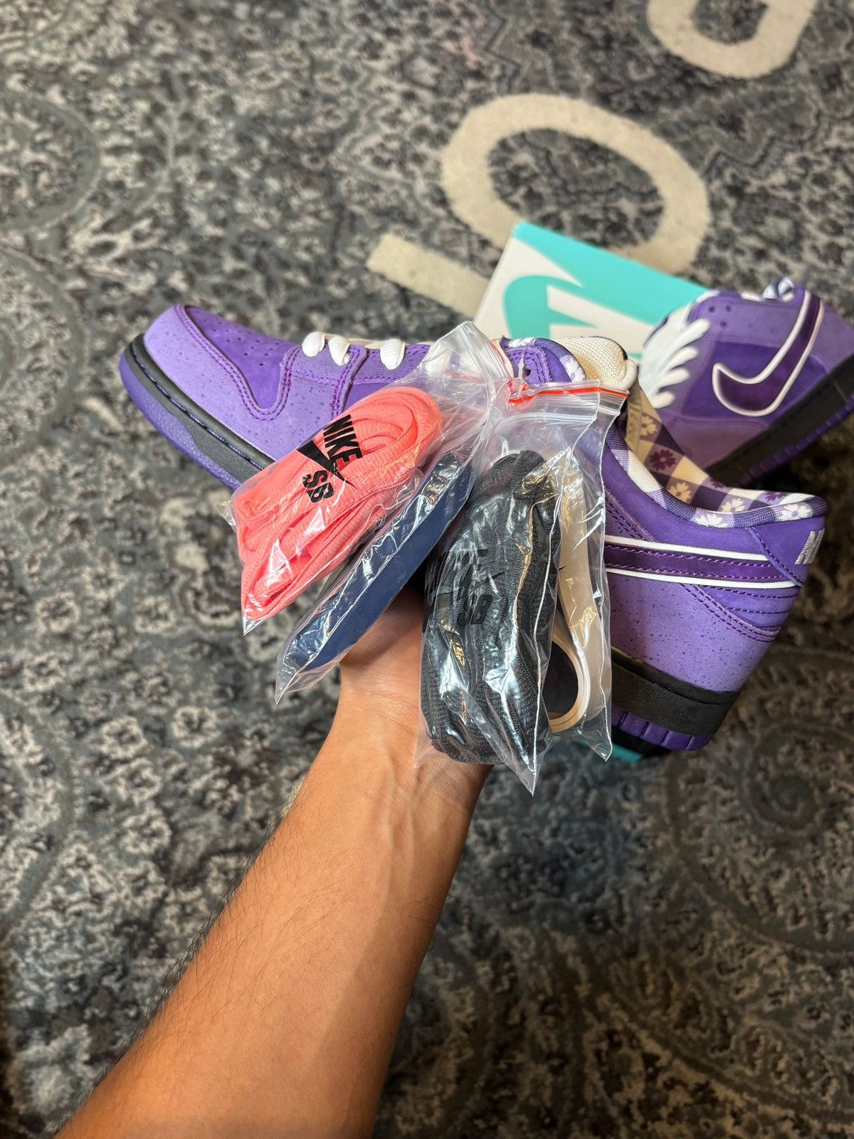 Nike Nike Sb Dunk “Concept Purple Lobster” Ds Og Size 10.5 Size US 10.5 / EU 43-44 - 2 Thumbnail