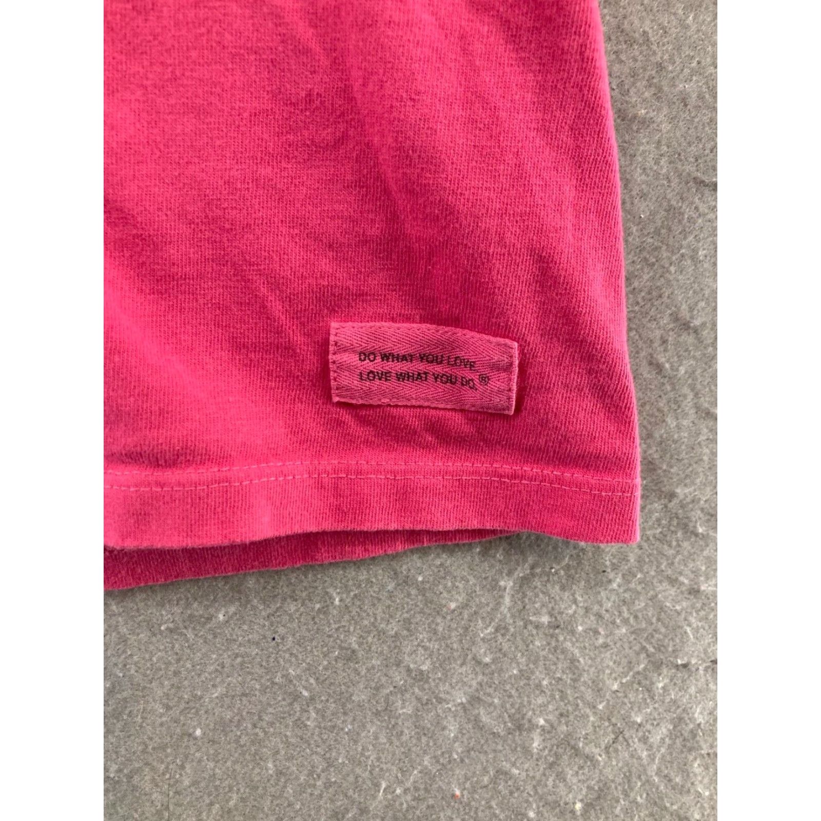 Life is Good Life Is Good Womens V-Neck T-Shirt Small Pink Graphic Print Outdoor Casual Tee Size S / US 4 / IT 40 - 5 Thumbnail