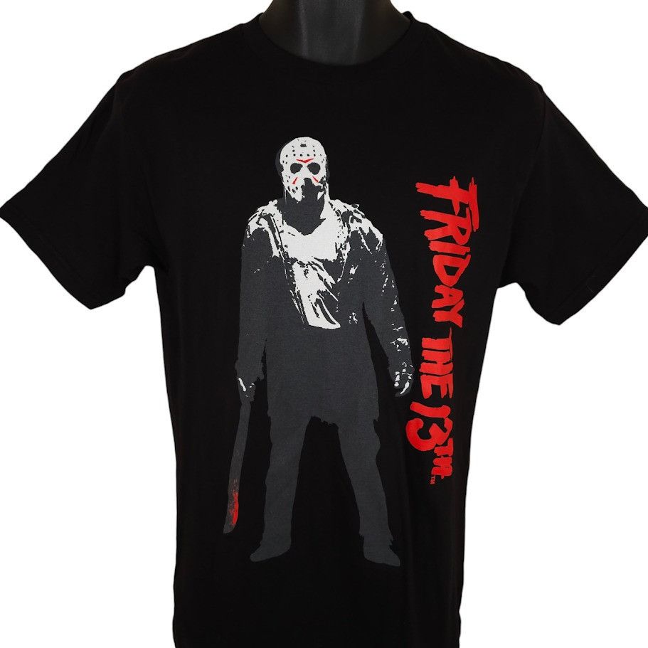 Other Friday The 13th T Shirt Mens Size Medium Black Jason Size US M / EU 48-50 / 2 - 1 Thumbnail