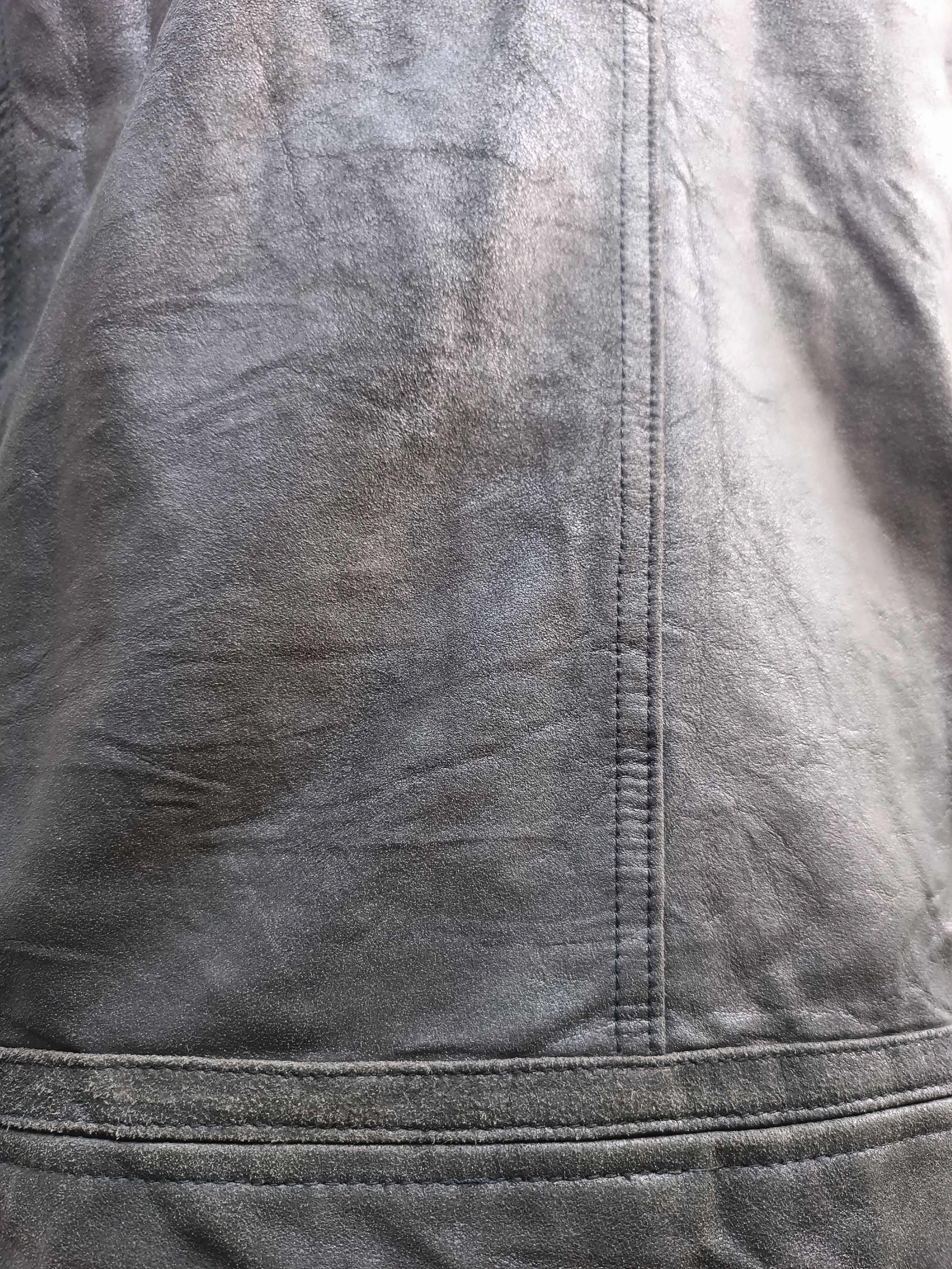 Japanese Brand Vintage Black Distressed Leather Jacket Goatskin Style Biker Size US L / EU 52-54 / 3 - 5 Thumbnail