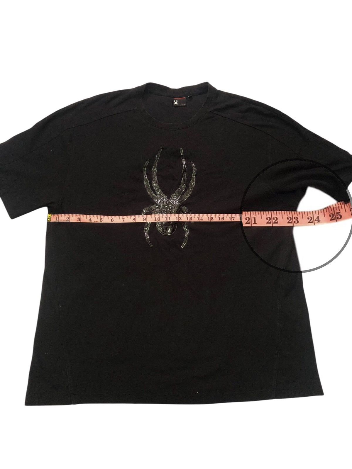 Spyder Spyder t-shirt all black big logo Size US XL / EU 56 / 4 - 6 Thumbnail