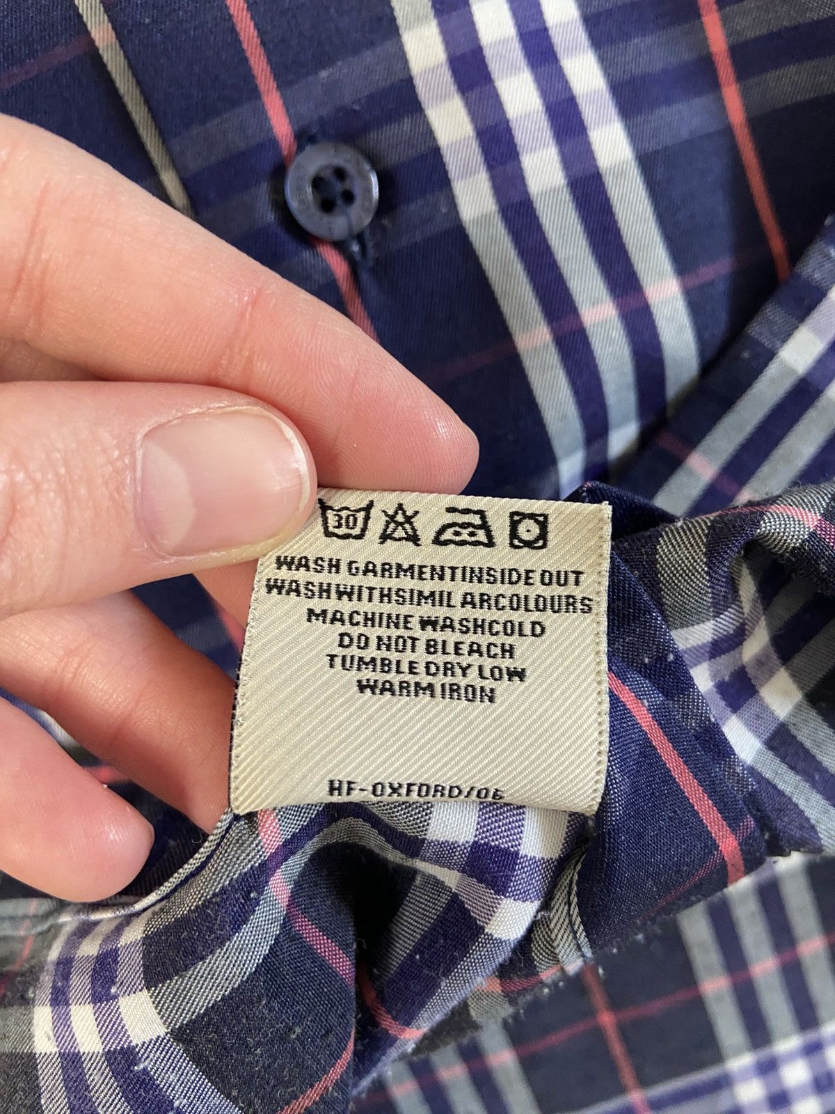 Burberry Vintage Burberry Short Sleeve Check Shirt Size US L / EU 52-54 / 3 - 7 Thumbnail