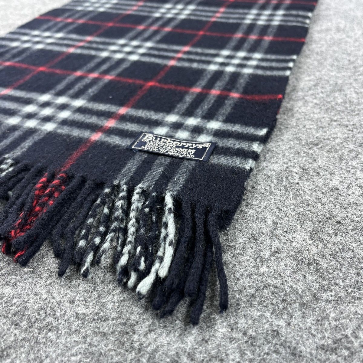 Burberry × Vintage Burberrys Scarf / Muffler / Neckwear K060 Size ONE SIZE - 6 Thumbnail