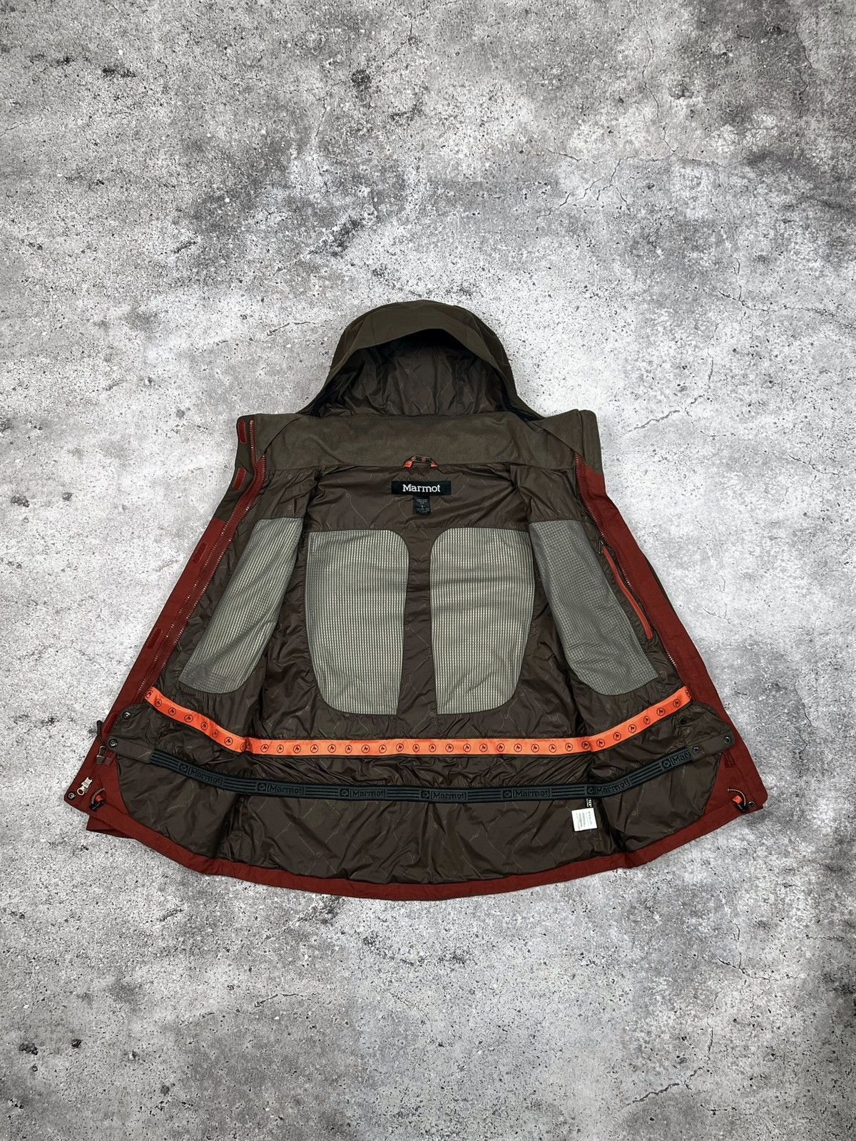 Goretex Marmot Gore-tex Perfomance Shell Hooded Jacket Y2K Size L / US 10 / IT 46 - 4 Thumbnail