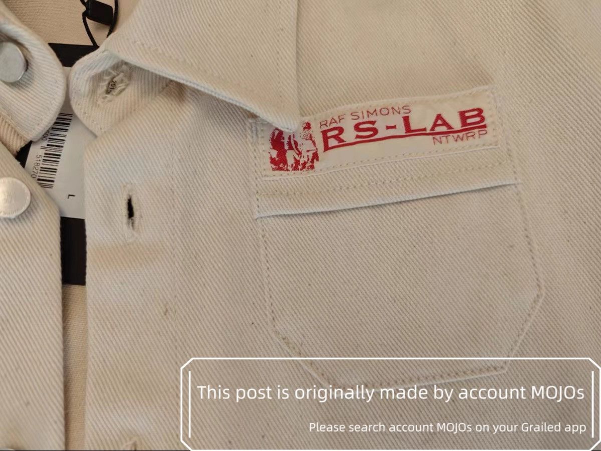 Raf Simons Sz L Raf Simons RS Lab Leather Patch Jacket mojos5721 Size US L / EU 52-54 / 3 - 3 Thumbnail