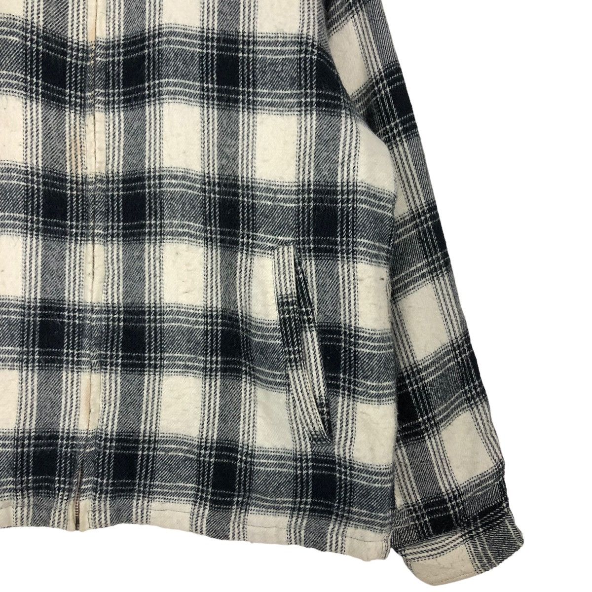 Flannel 🔥VINTAGE FLANNEL WOOL ZIPPER JACKET KEARNEY HOUSE JAPAN Size US M / EU 48-50 / 2 - 5 Thumbnail