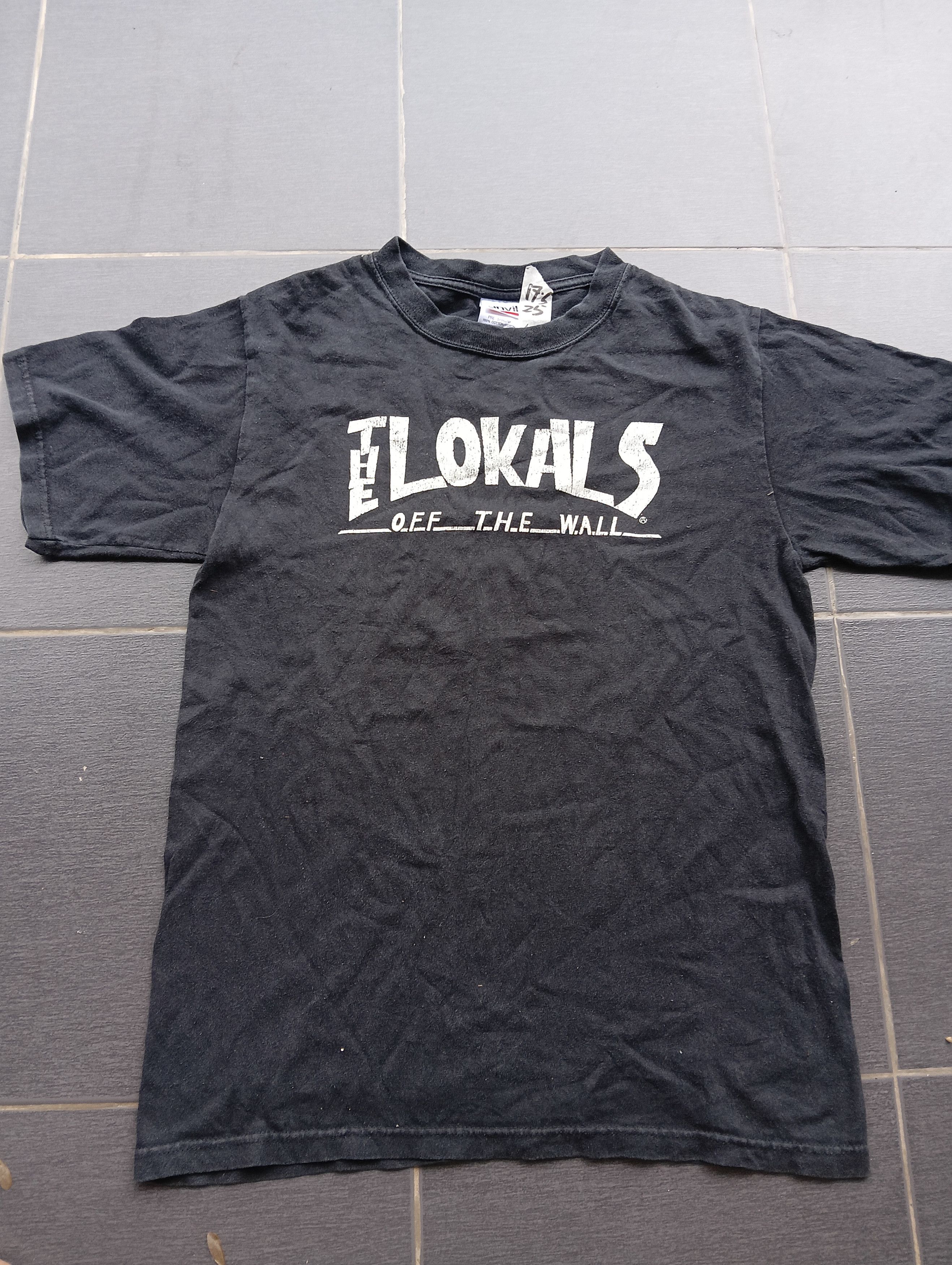 Anvil × Band Tees × Other THE LOKALS OFF THE WALL TEE BAND TEE Size US S / EU 44-46 / 1 - 2 Thumbnail