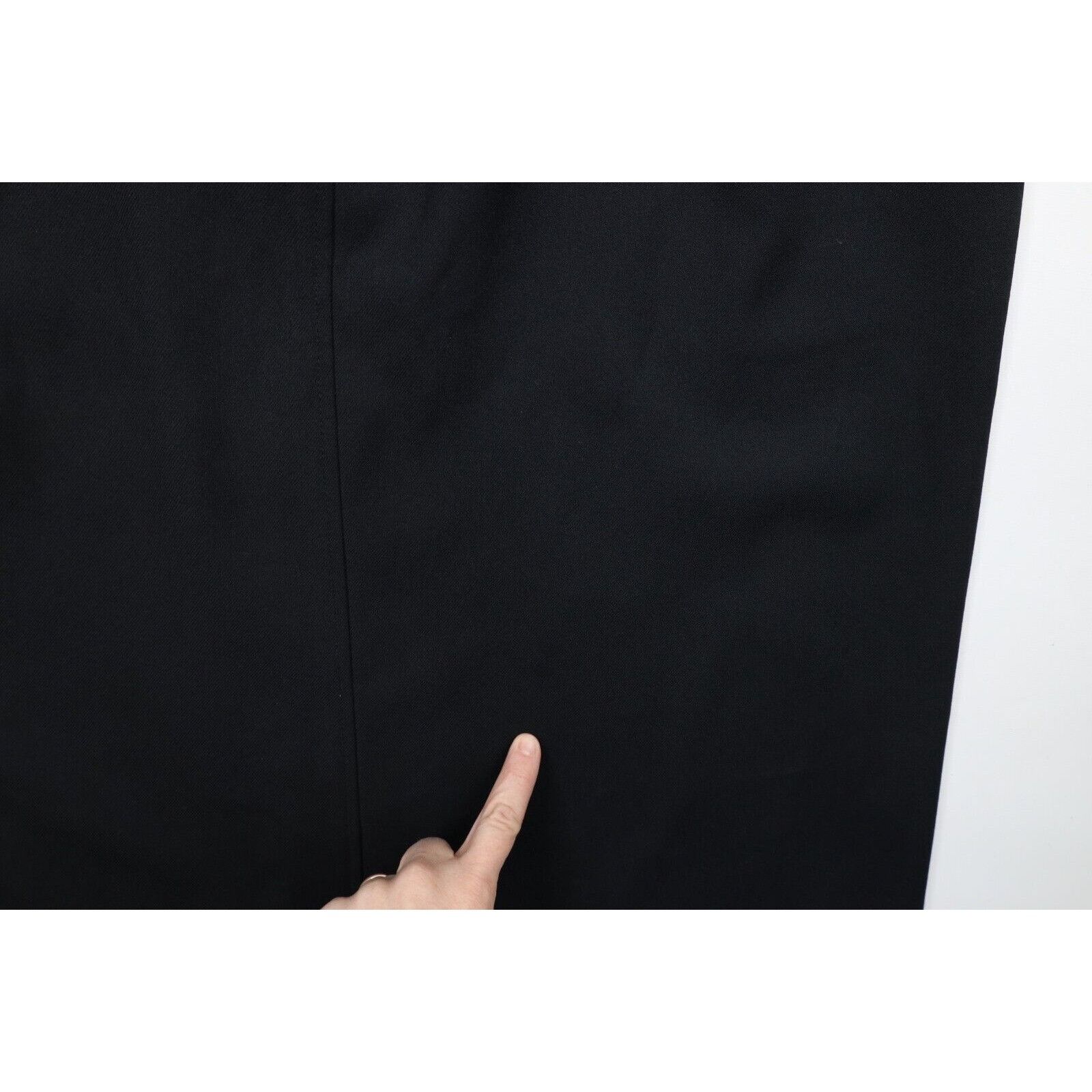 Vintage Vintage 90s Streetwear Blank Knit Long Skirt Businesscore Size 36" / US 14 / IT 50 - 5 Thumbnail